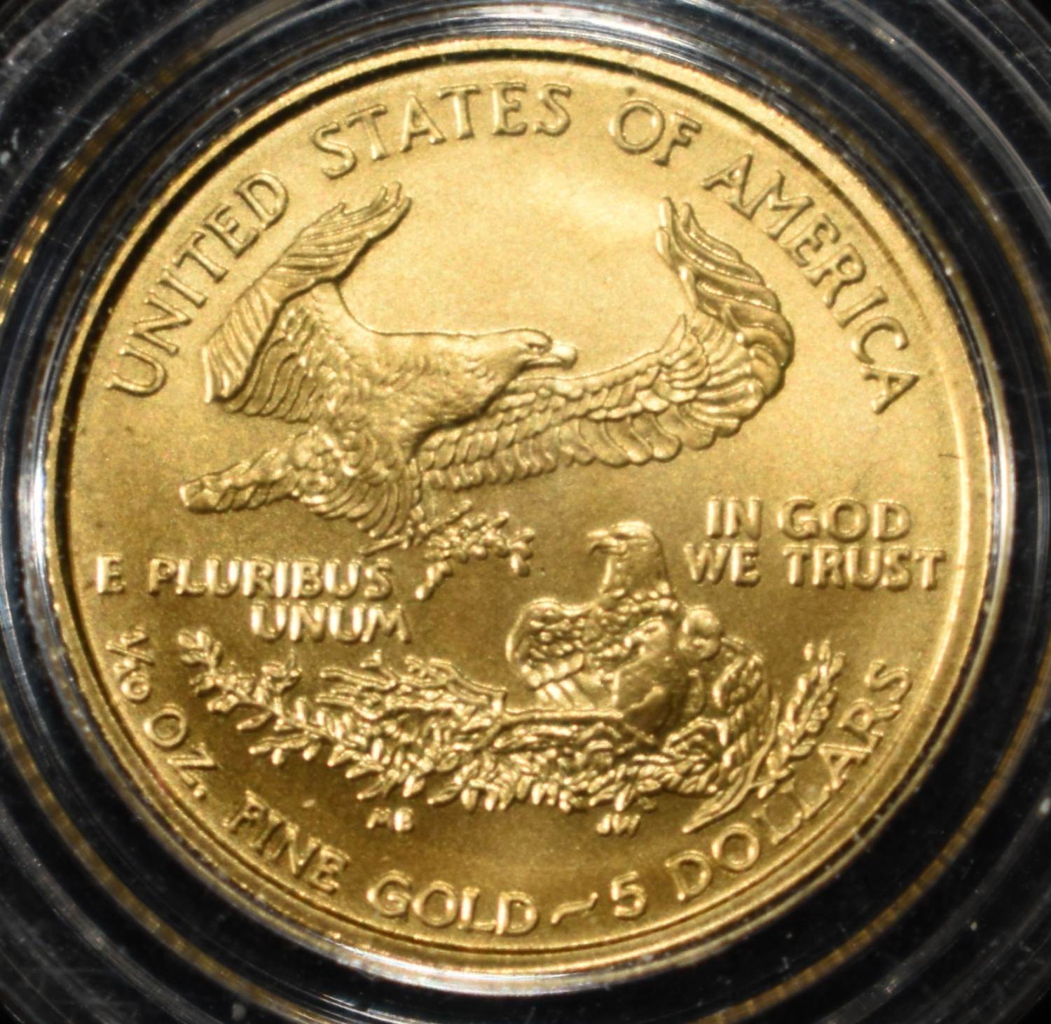 2007 1/10 OZ GOLD LIBERTY