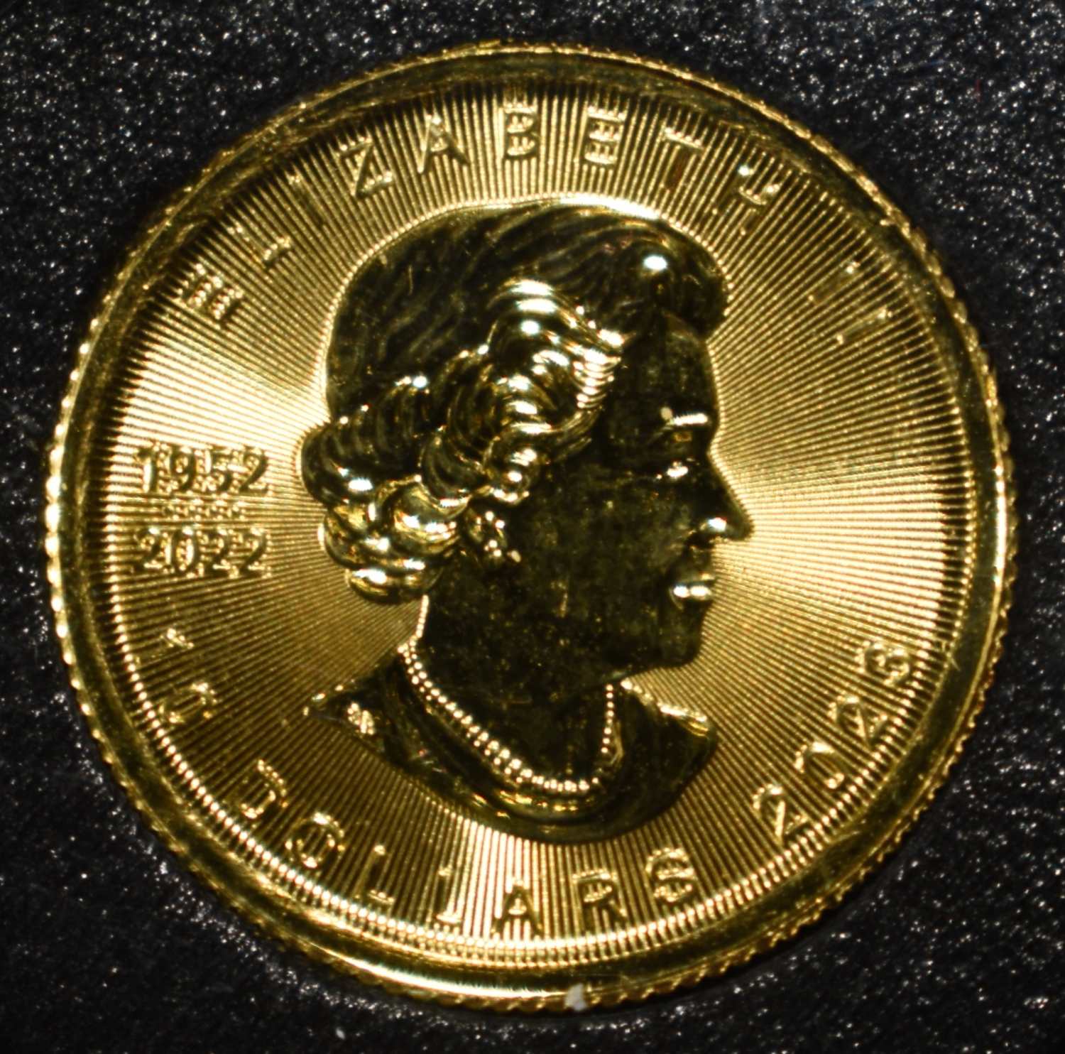 2023 MAPLE LEAF 1/4TH OZ .9999 GOLD