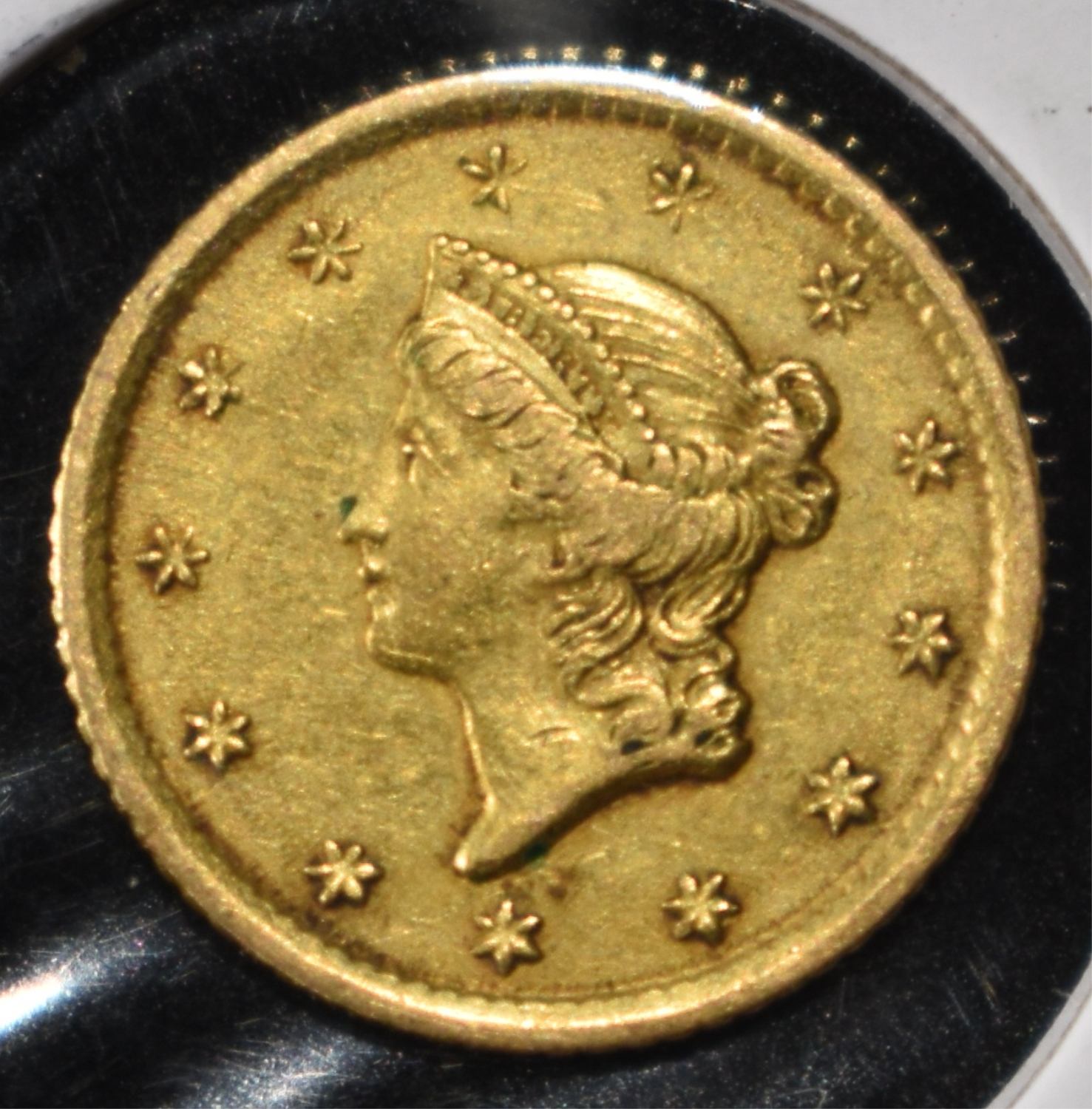 1853-O $1 TYPE1 GOLD NICE ORIG UNC