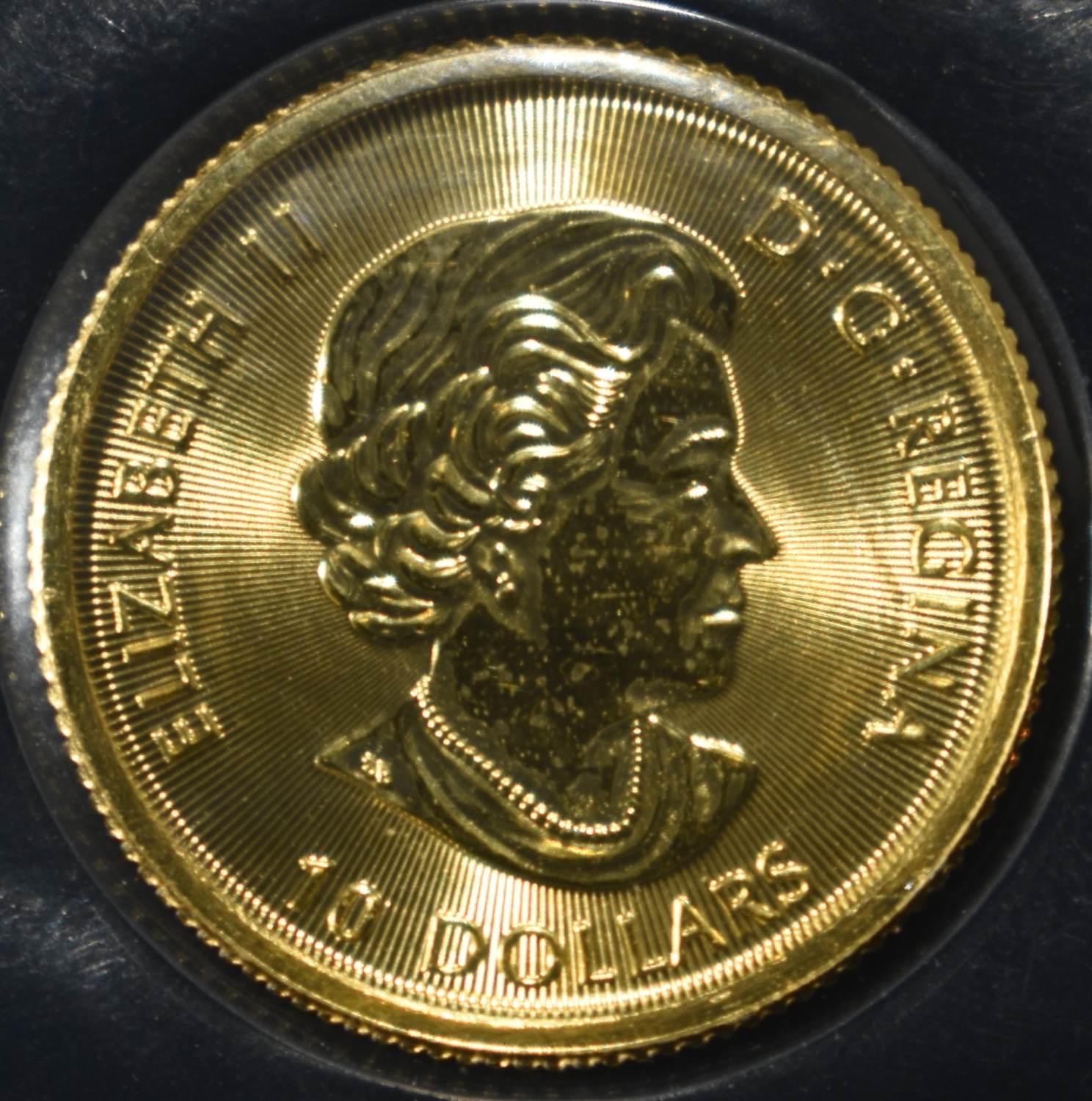 2019 $10 GOLD CANADA 1/4TH OZ