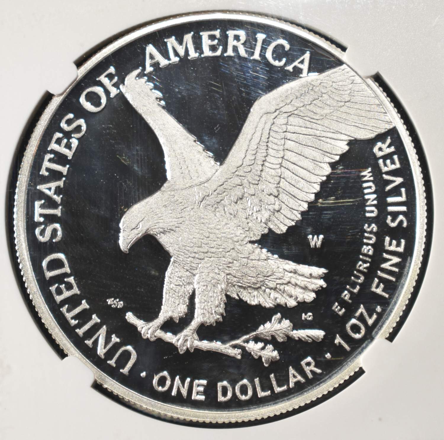 2021-W T-2 PROOF SILVER EAGLE NGC PF70 ULTRA CAMEO