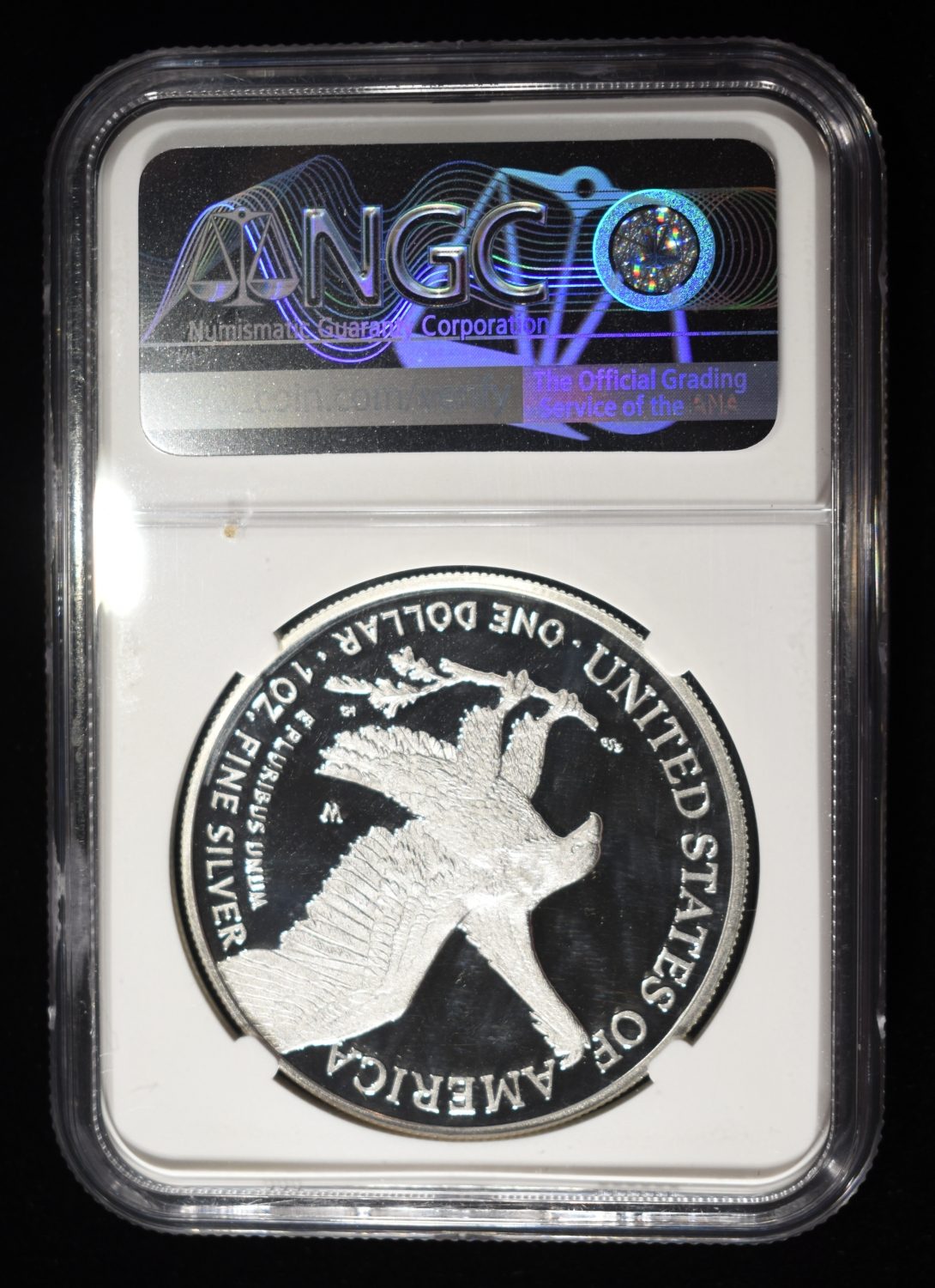 2021-W T-2 PROOF SILVER EAGLE NGC PF70 ULTRA CAMEO