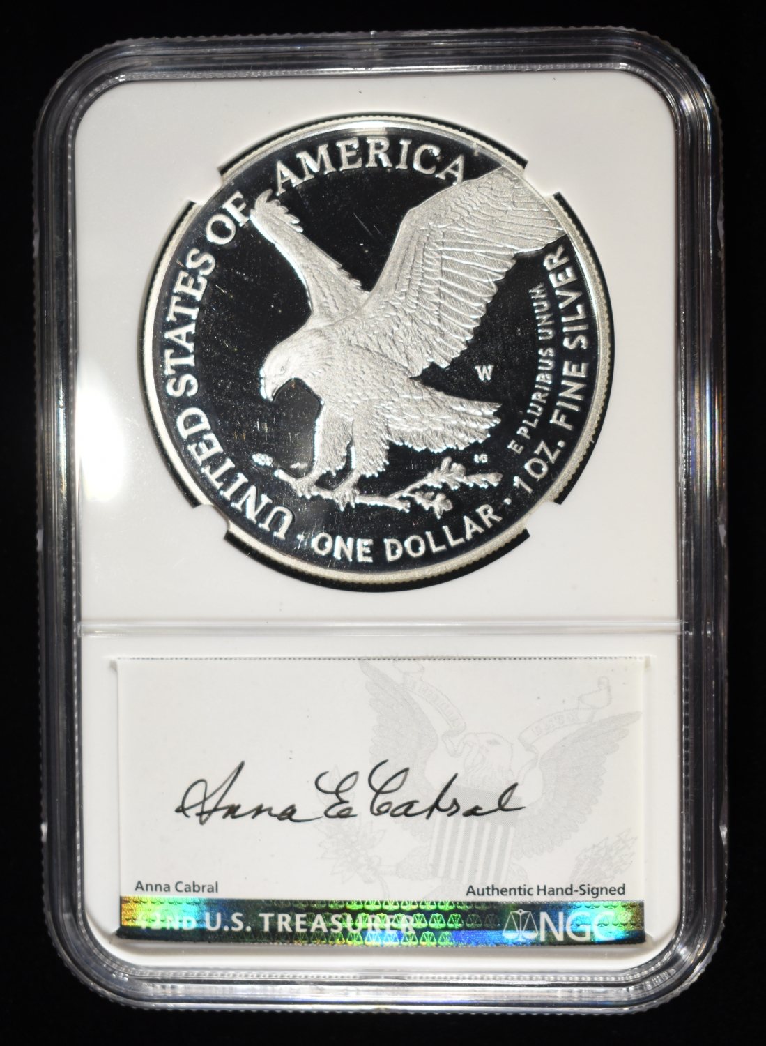 2023-W AMERICAN SILVER EAGLE NGC PF70 ULTRA CAMEO