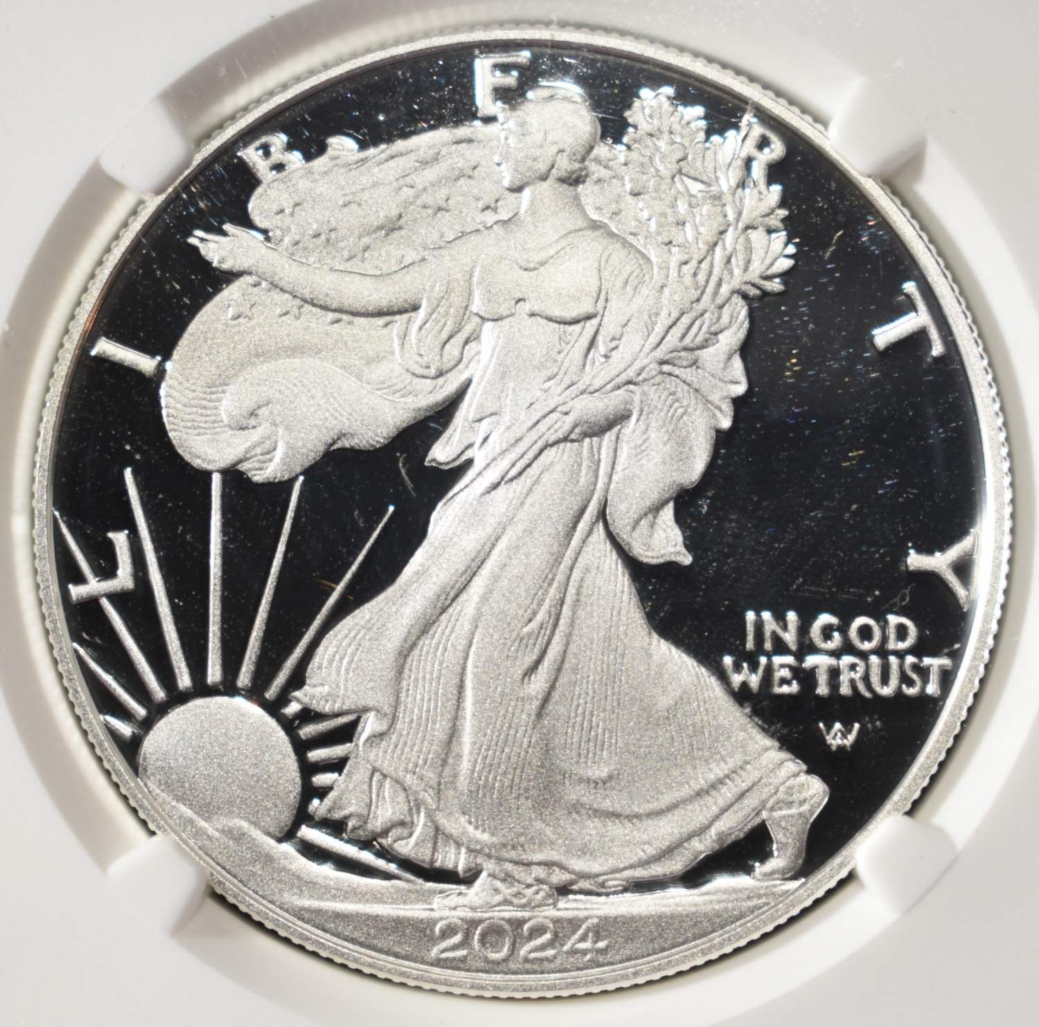 2024-W AMERICAN SILVER EAGLE NGC PF70 ULTRA CAMEO