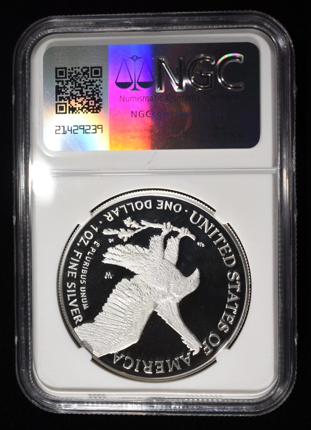 2024-W AMERICAN SILVER EAGLE NGC PF70 ULTRA CAMEO
