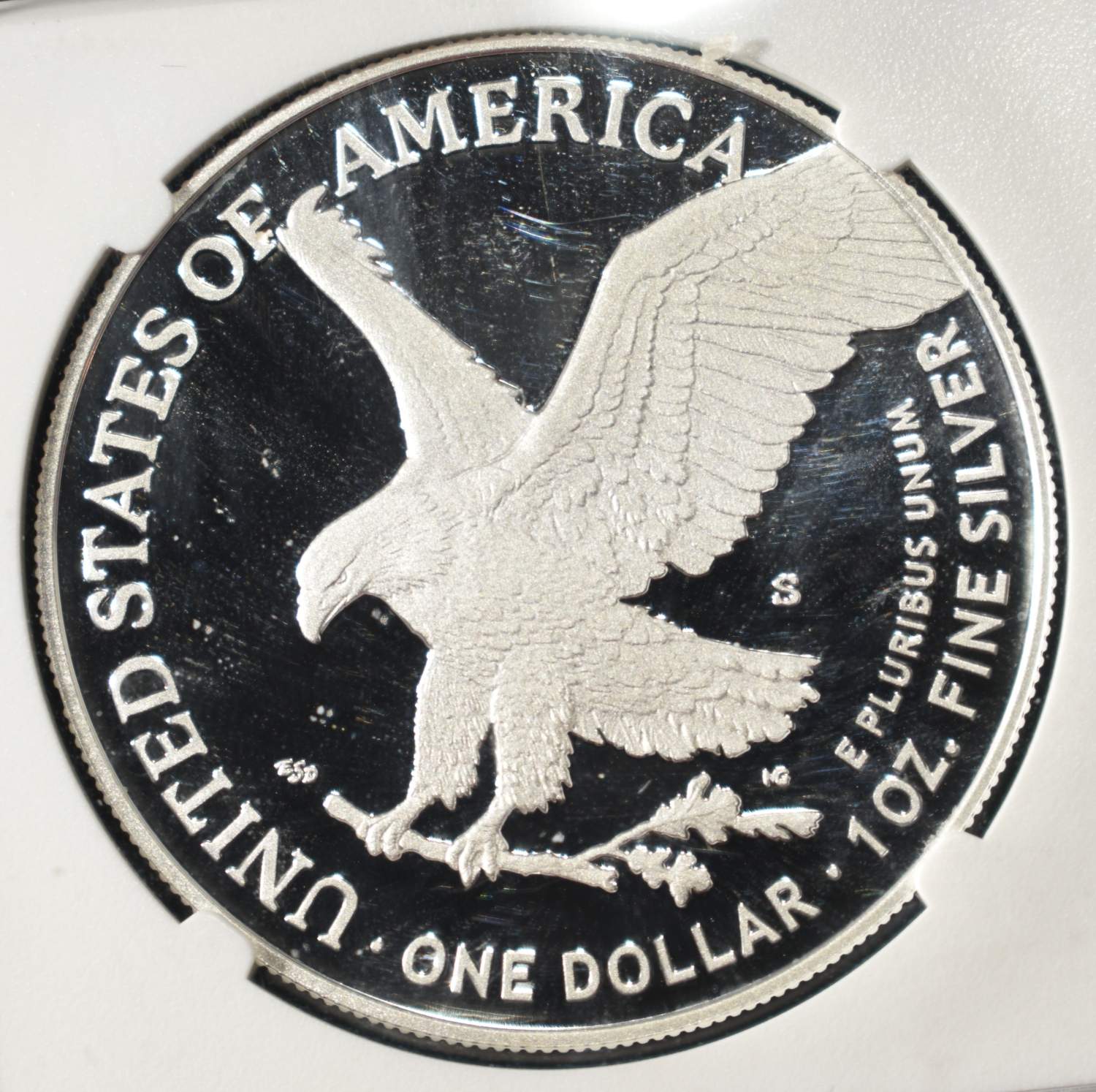 2025-S AMERICAN SILVER EAGLE PF 70 ULTRA CAMEO NGC