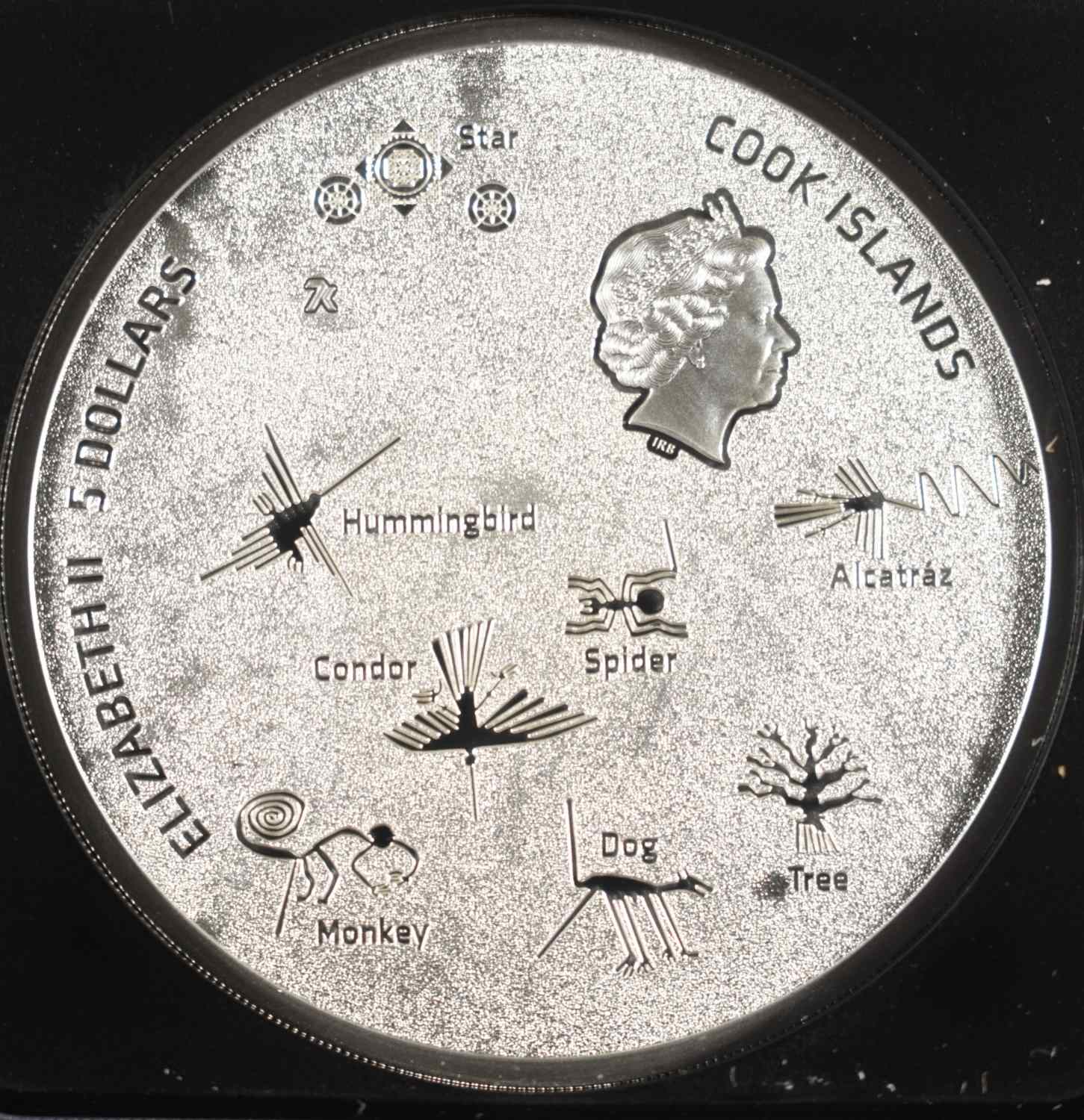 2023 COOK IS. NAZCA LINES MONKEY NGC PF70 UCAM