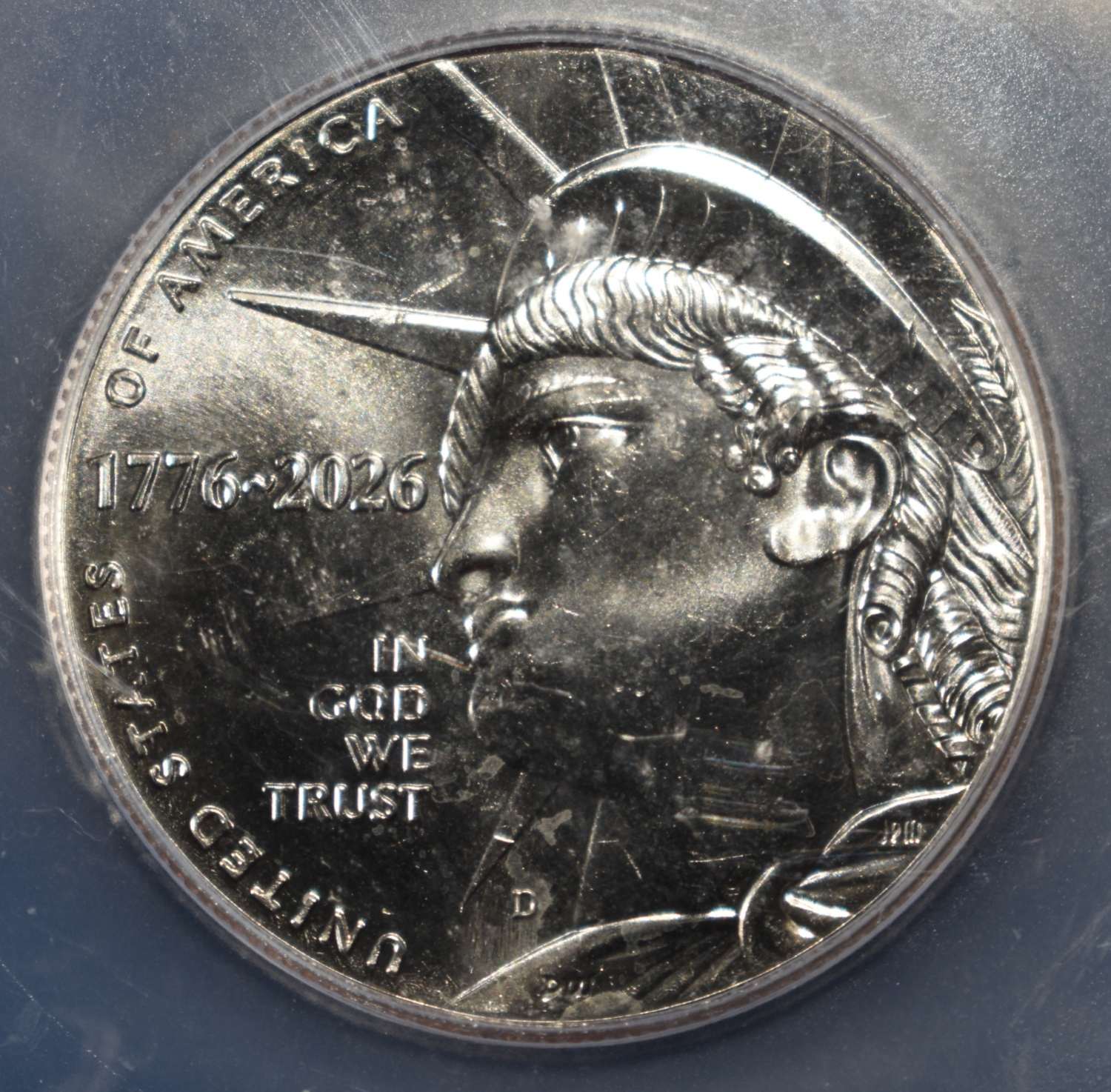 1776-2026-D 50C ENDURING LIBERTY ICG MS66