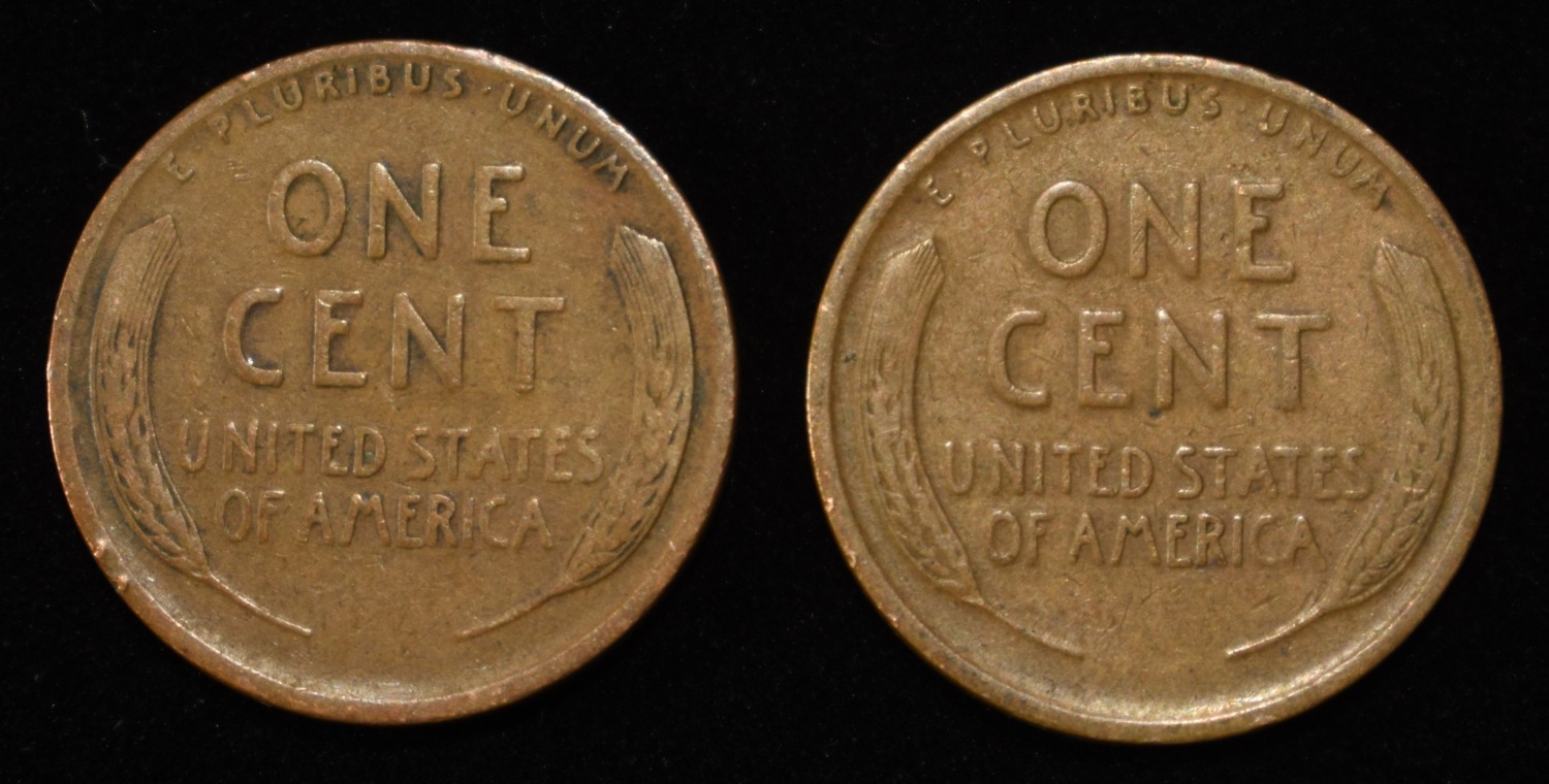 (90) WHEAT CENTS FROM THE 20'S