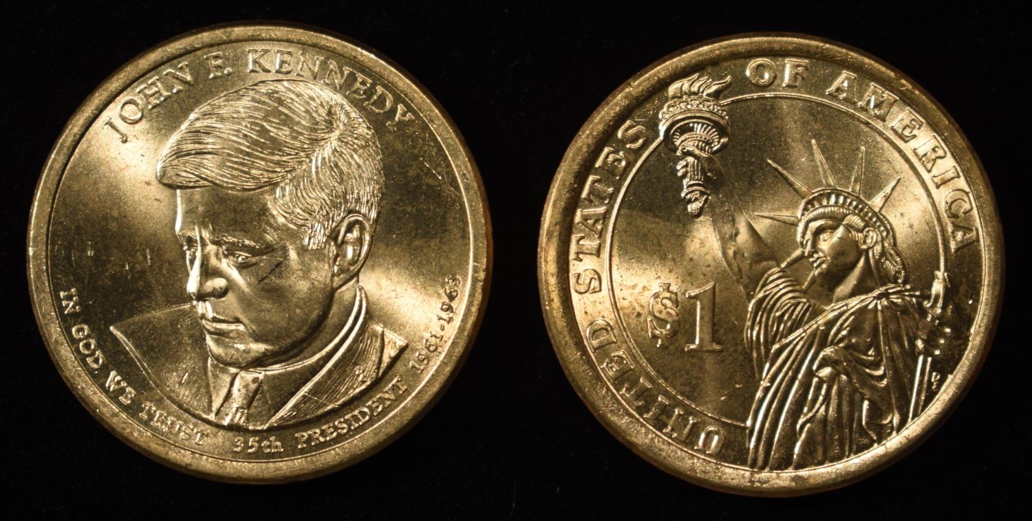 (25) PRESIDENTAL KENNEDY DOLLARS
