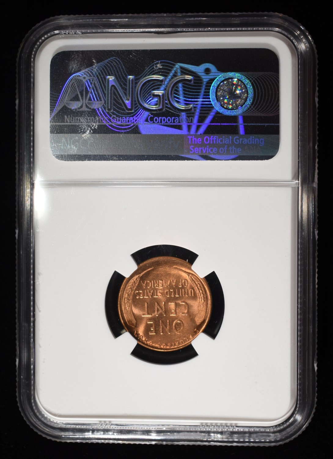 1948 WHEAT CENT NGC MS66 RD