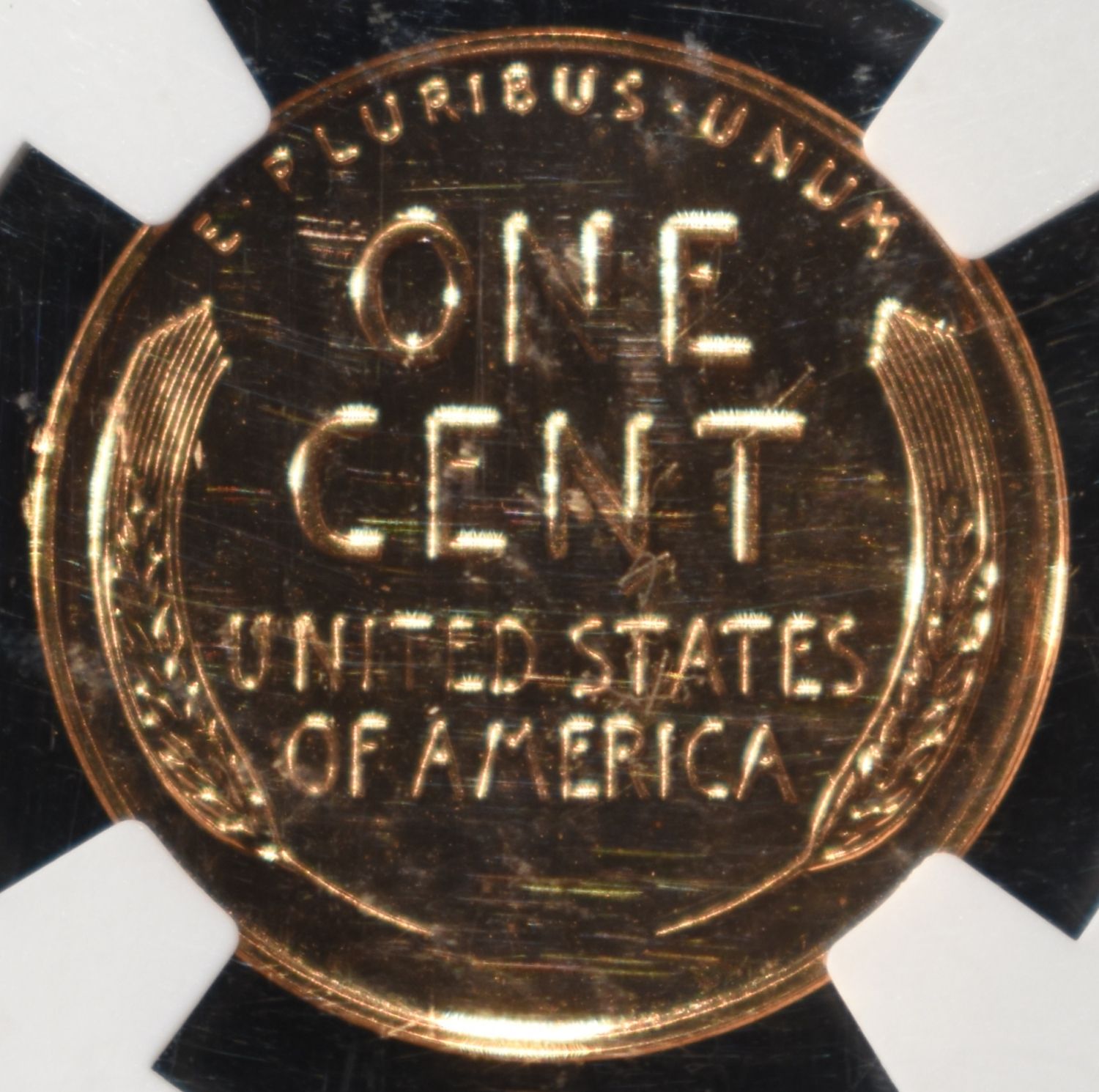 1956 WHEAT CENT NGC PF68 RD