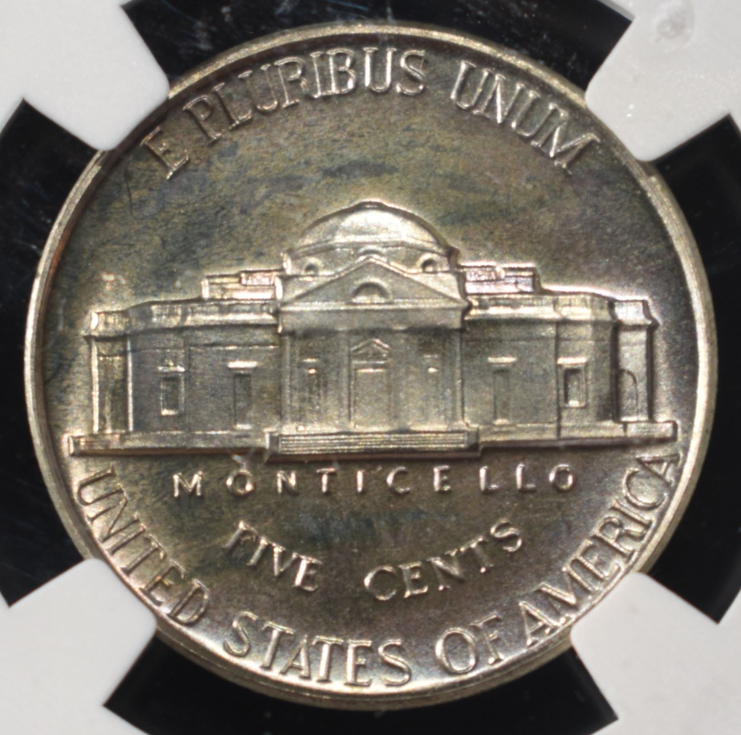 1951 JEFFERSON NICKEL NGC PF66