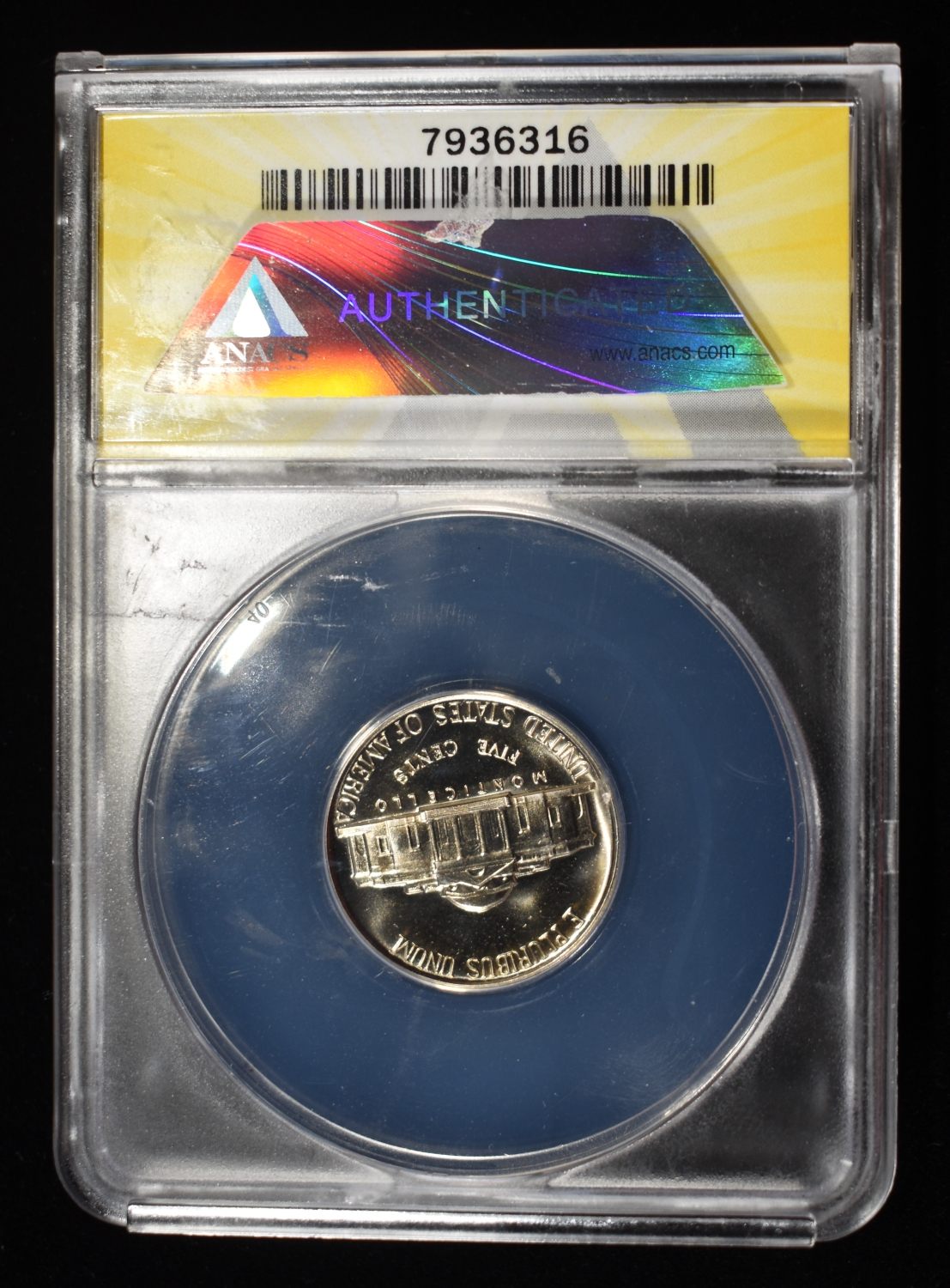 1953 JEFFERSON NICKEL ANACS PF67