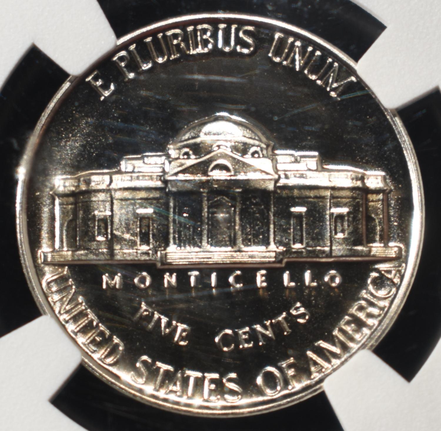 1955 JEFFERSON NICKEL NGC PF69