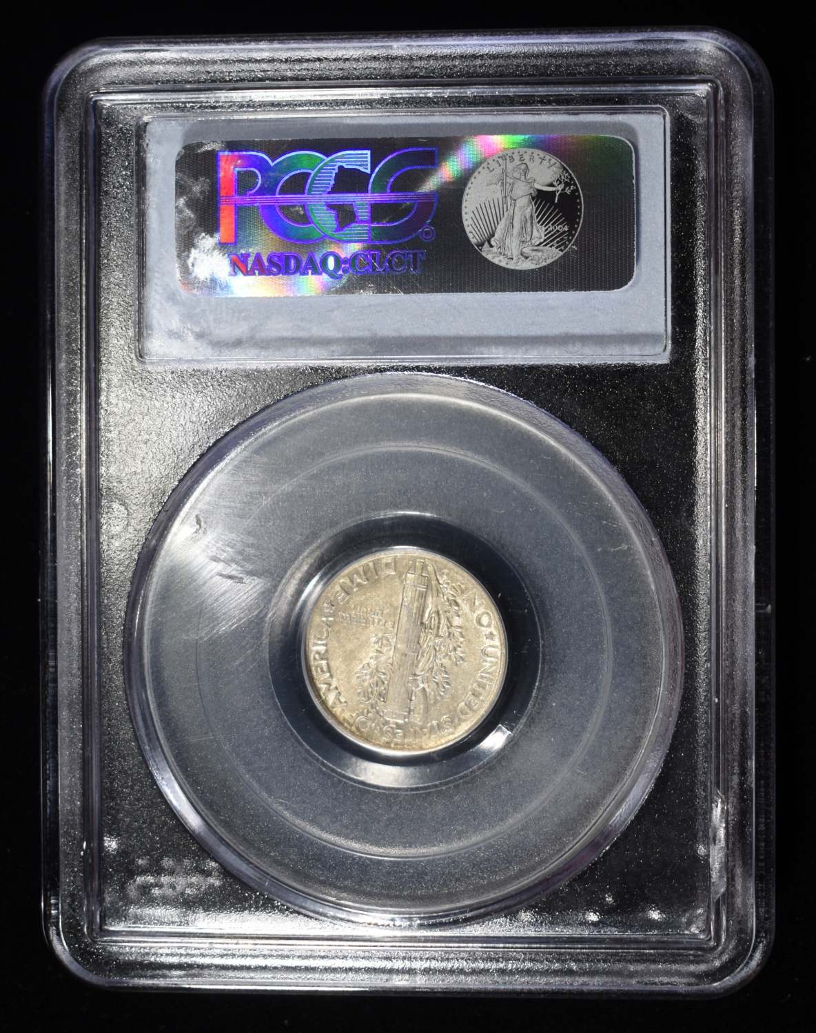 1926-D MERCURY DIME PCGS AU50