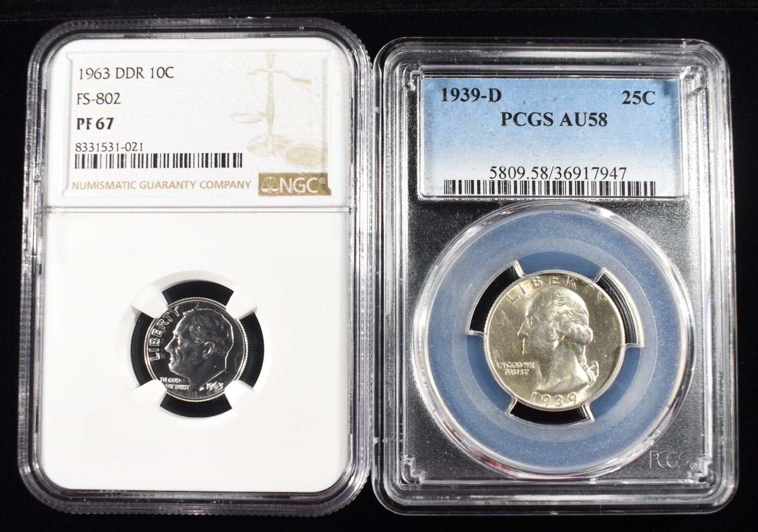GRADED COIN LOT