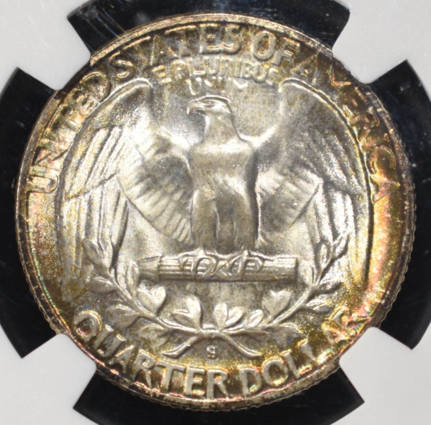 1952-S WASHINGTON QUARTER NGC MS67