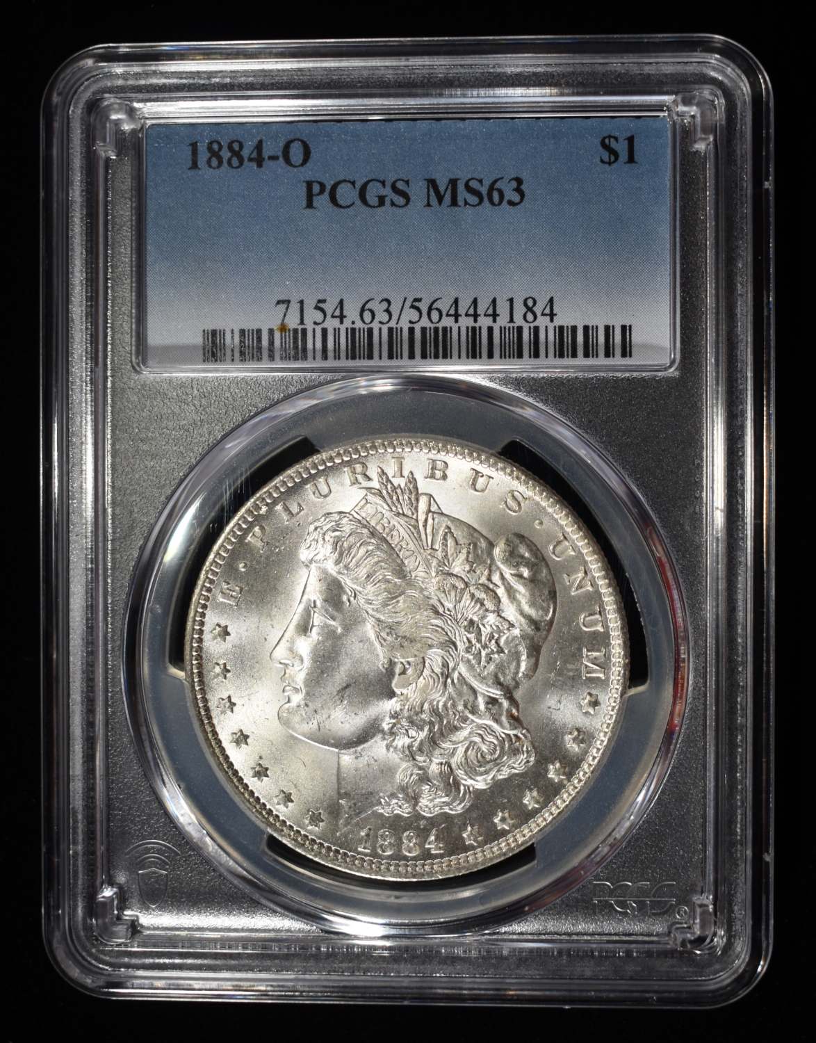 1884-O MORGAN DOLLAR PCGS MS-63