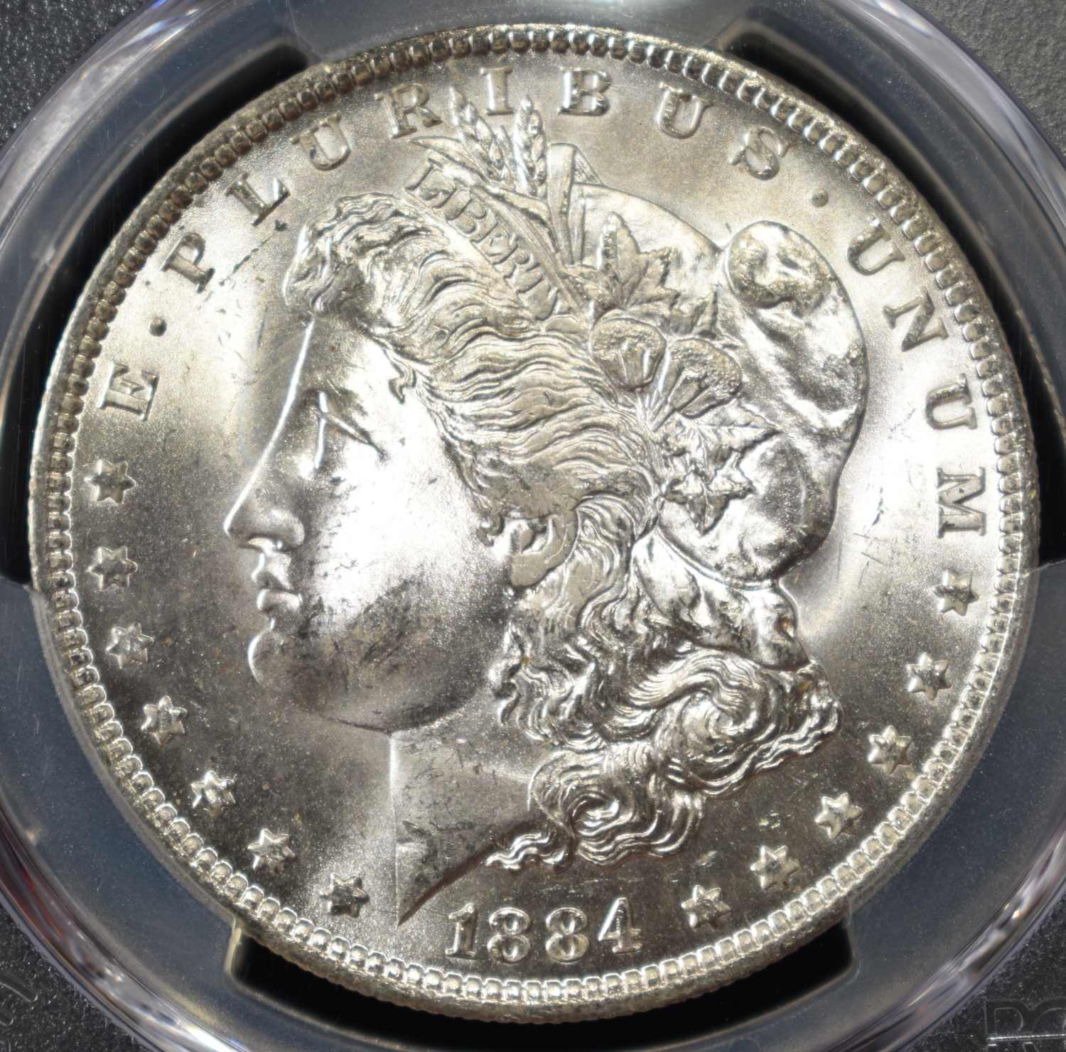 1884-O MORGAN DOLLAR PCGS MS-63