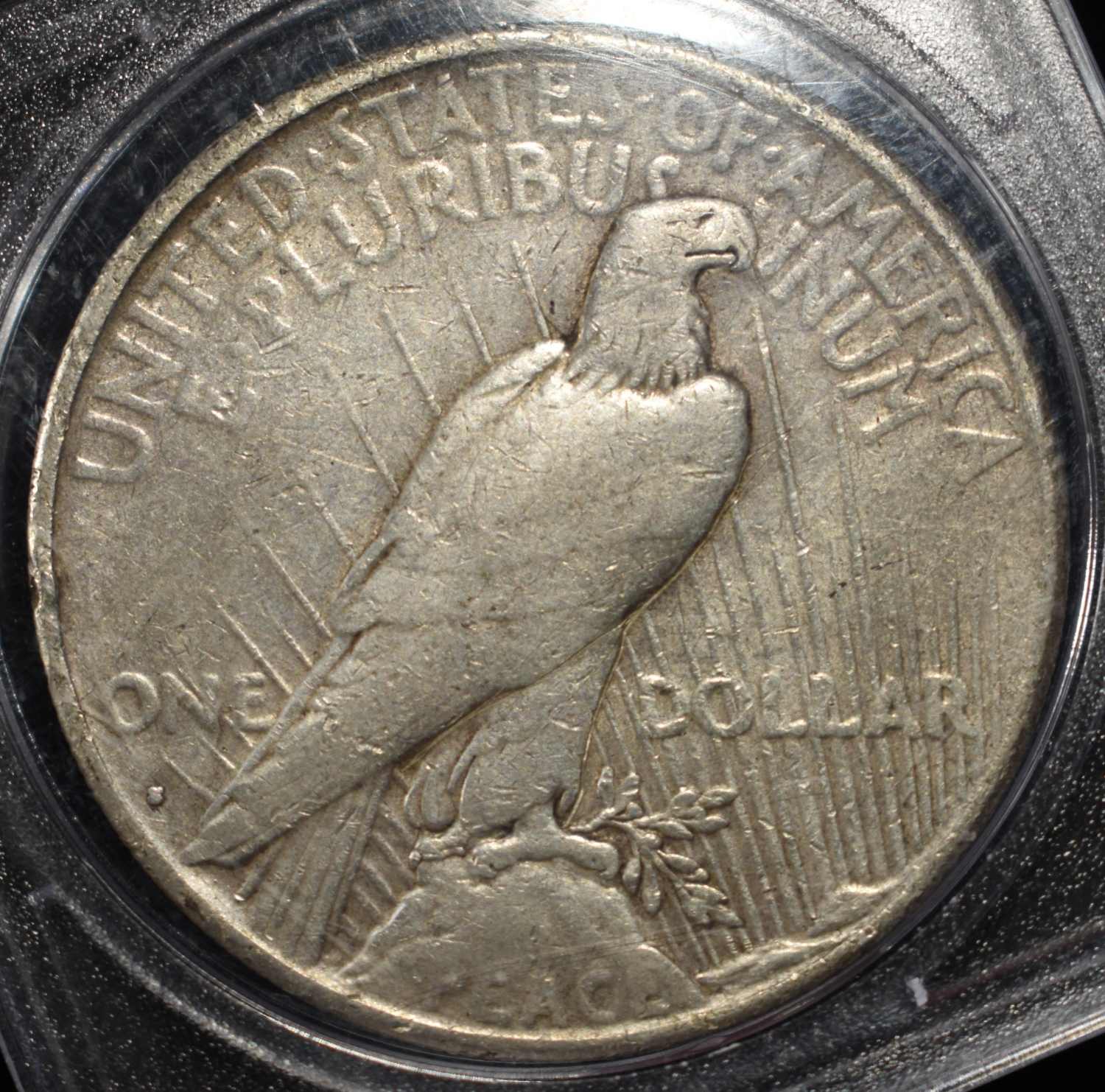 1934-S PEACE DOLLAR NO-FEATHERS