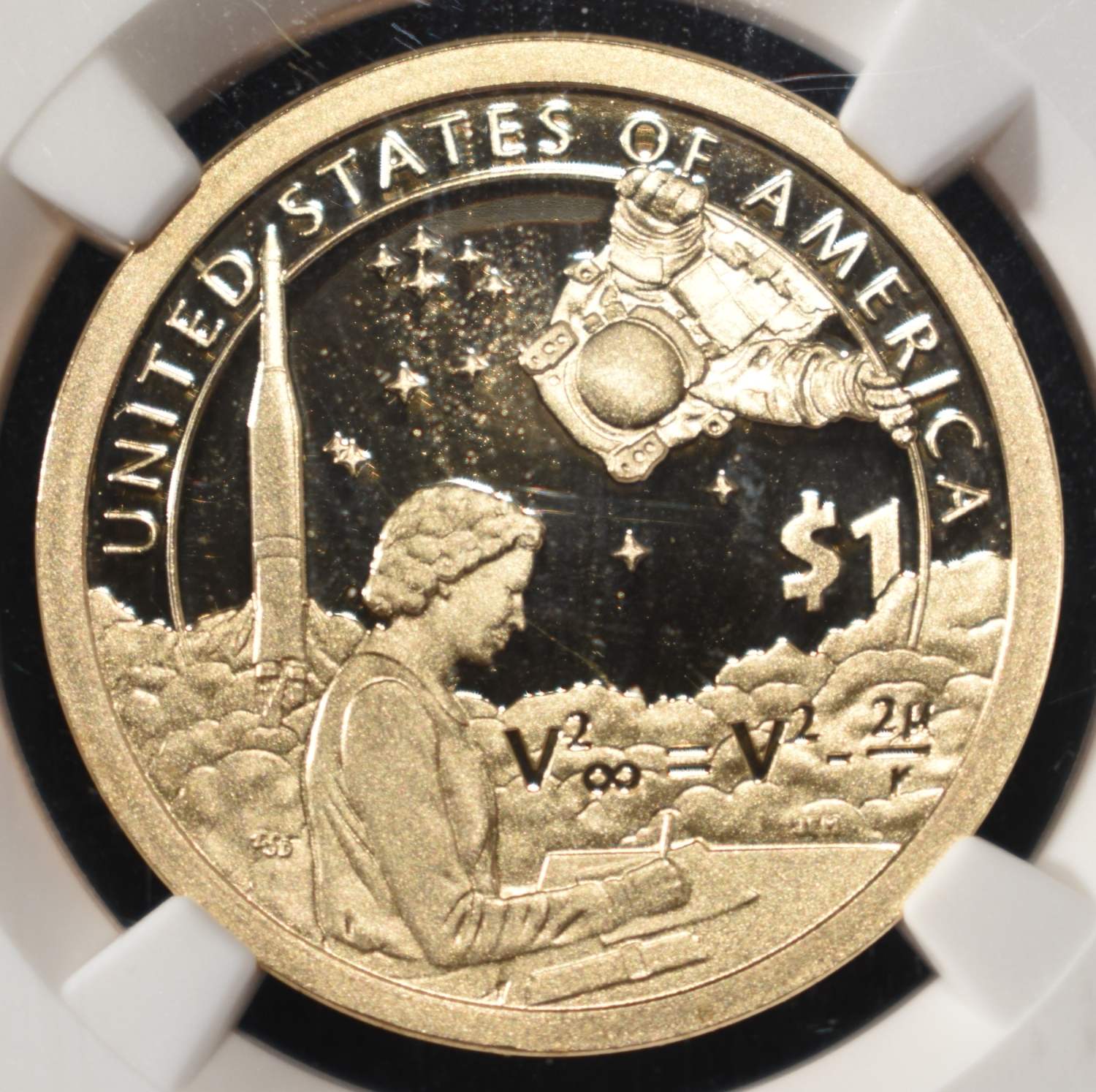 2019-S SACAGAWEA $1 MARY GOLDA ROSS NGC PF70