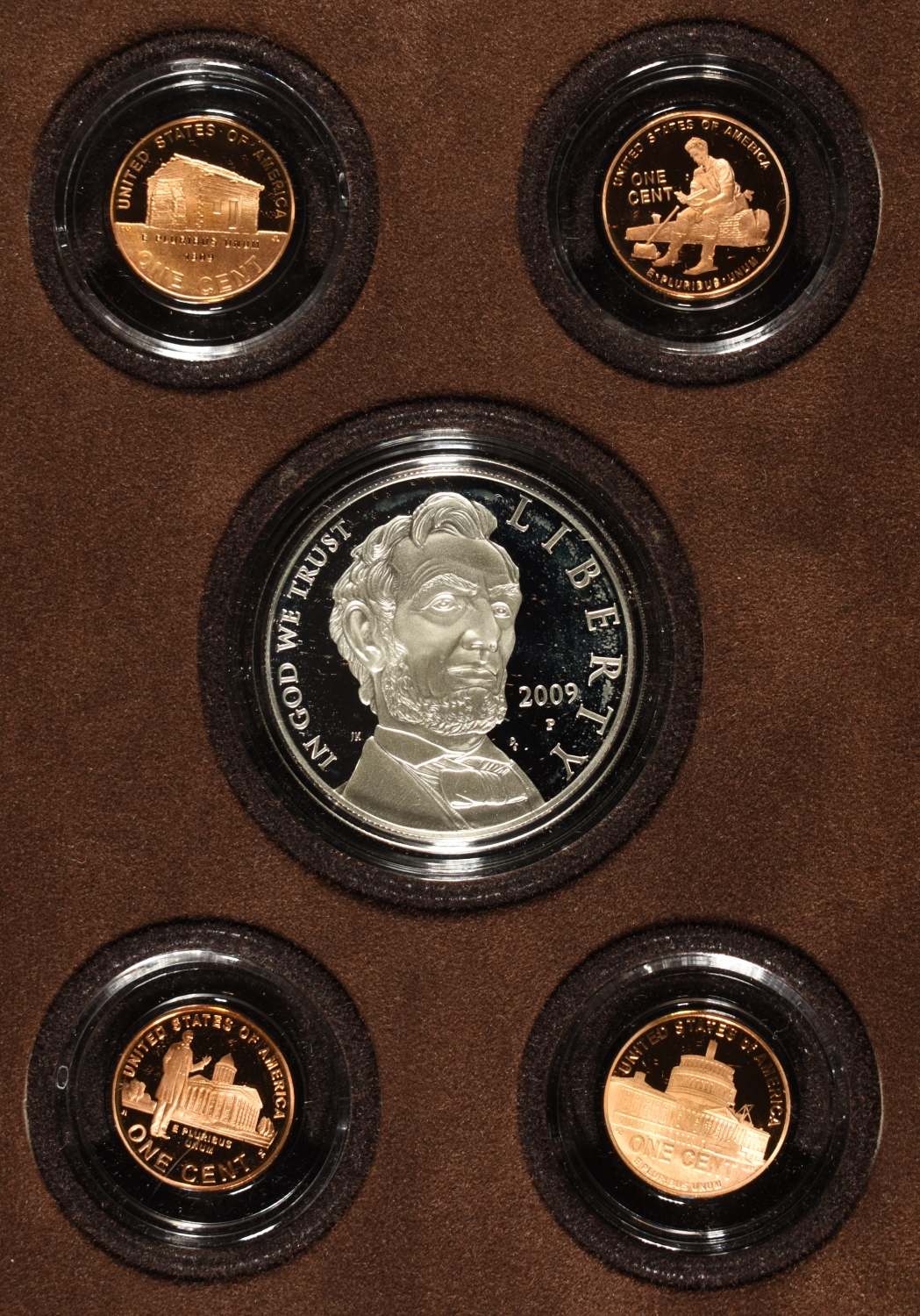 2009 US MINT LINCOLN COIN &CHRONICLES SET