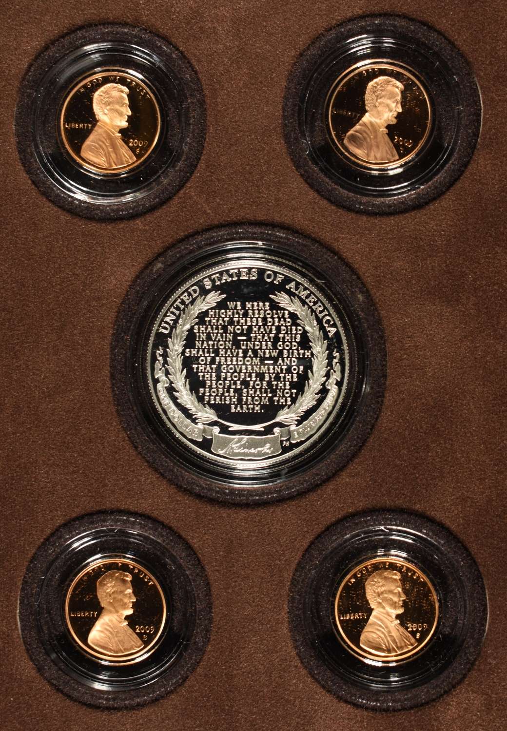 2009 US MINT LINCOLN COIN &CHRONICLES SET