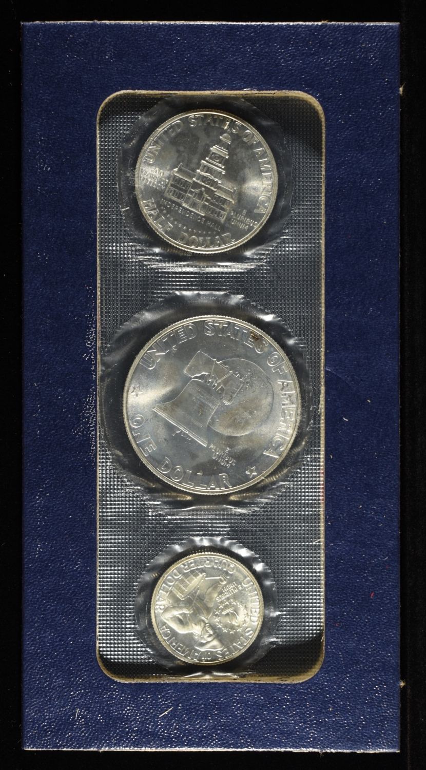 1976 SILVER 3 COIN UNCIRCULATED SET