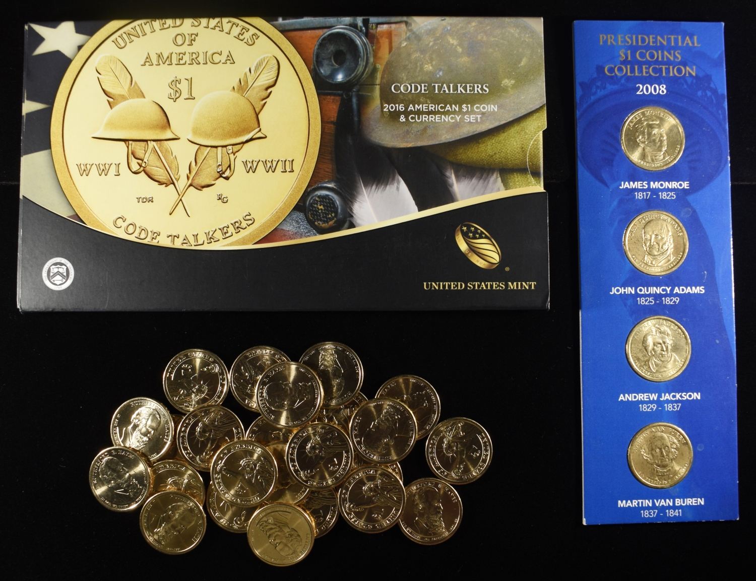 2016 COIN & CURRENCY SET & (28) PRESIDENTIAL $1
