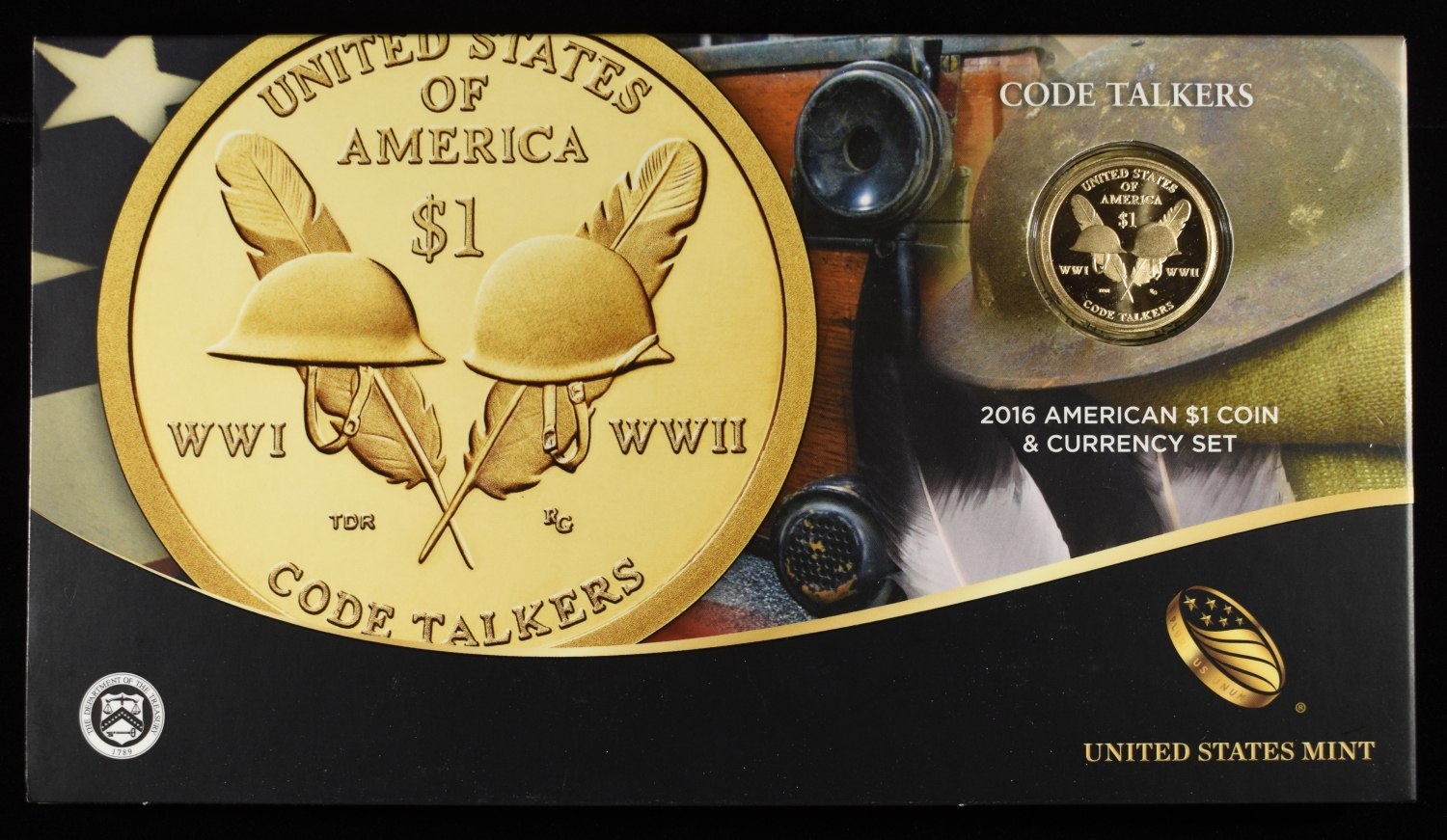 2016 COIN & CURRENCY SET & (28) PRESIDENTIAL $1