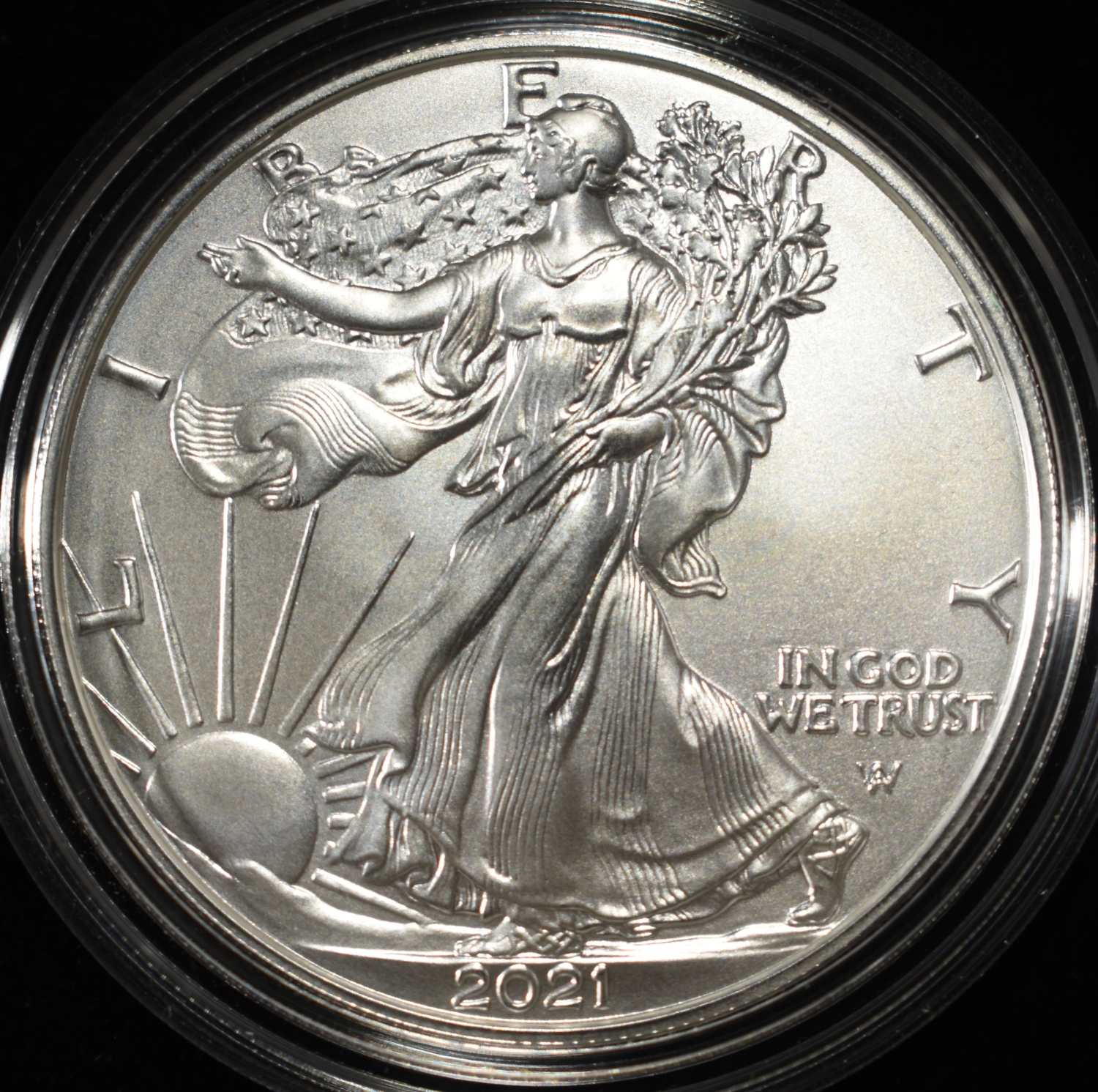 2021-W AMERICAN SILVER EAGLE