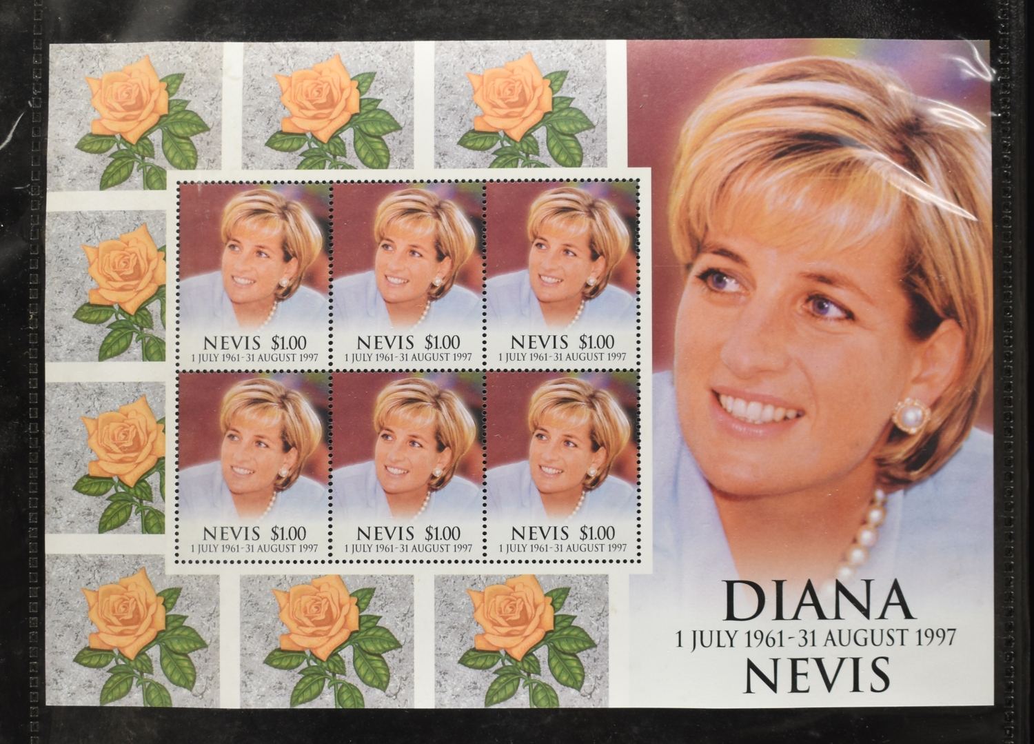 PRINCESS DIANA COLLECTION & MISC STAMPS
