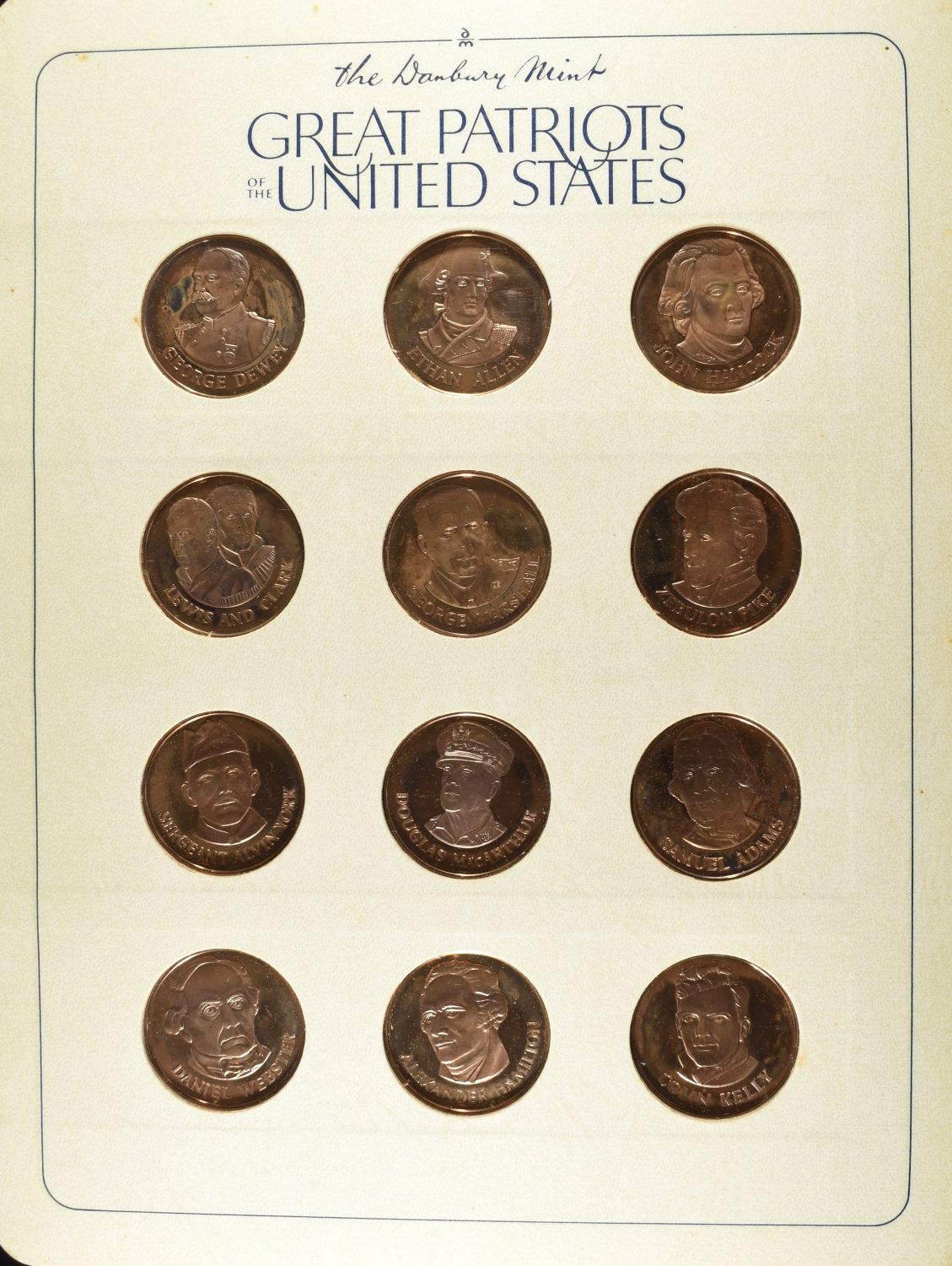 GREAT PATRIOTS OF THE UNITED STATES