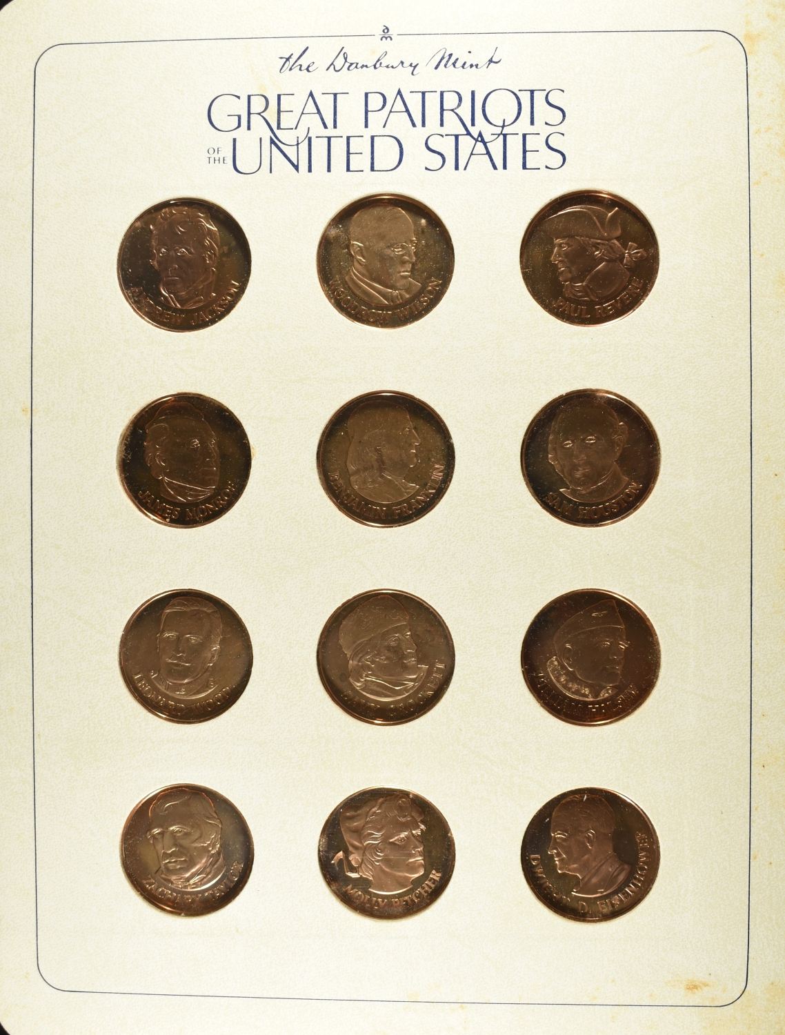GREAT PATRIOTS OF THE UNITED STATES