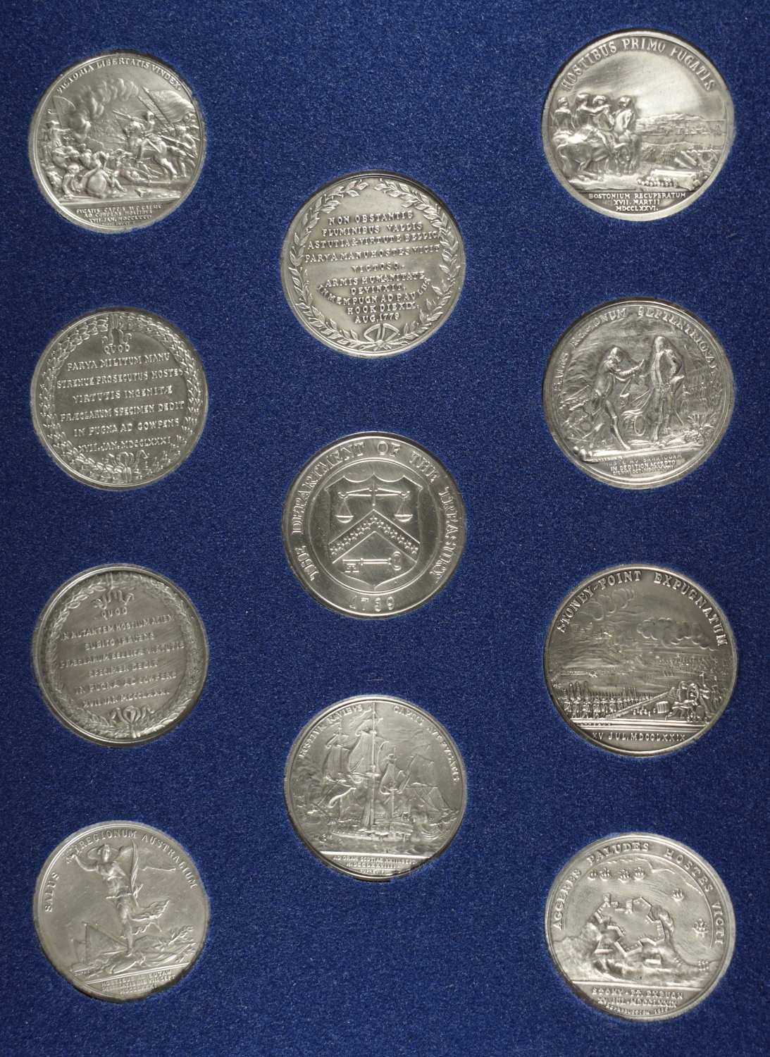 (2)AMERICA'S FIRST MEDALS BOOKS