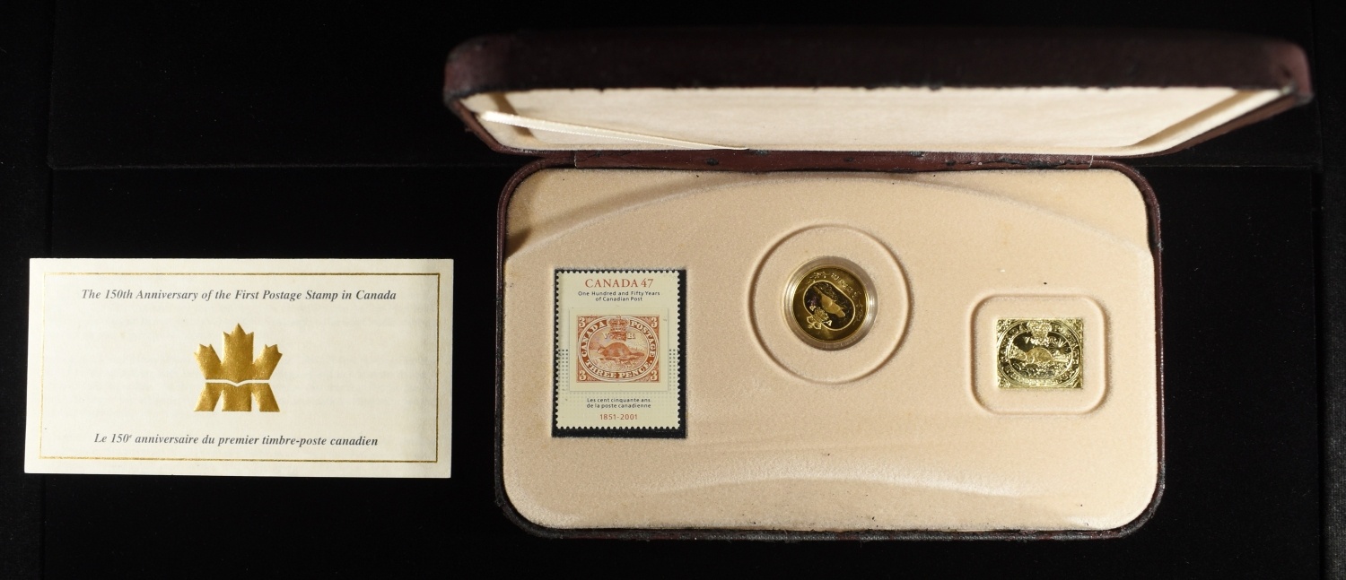 150TH CA ANNIV FIRST POSTAGE STAMP COLLECTION