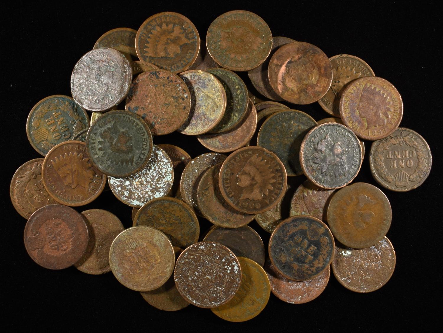 (49) INDIAN CENTS