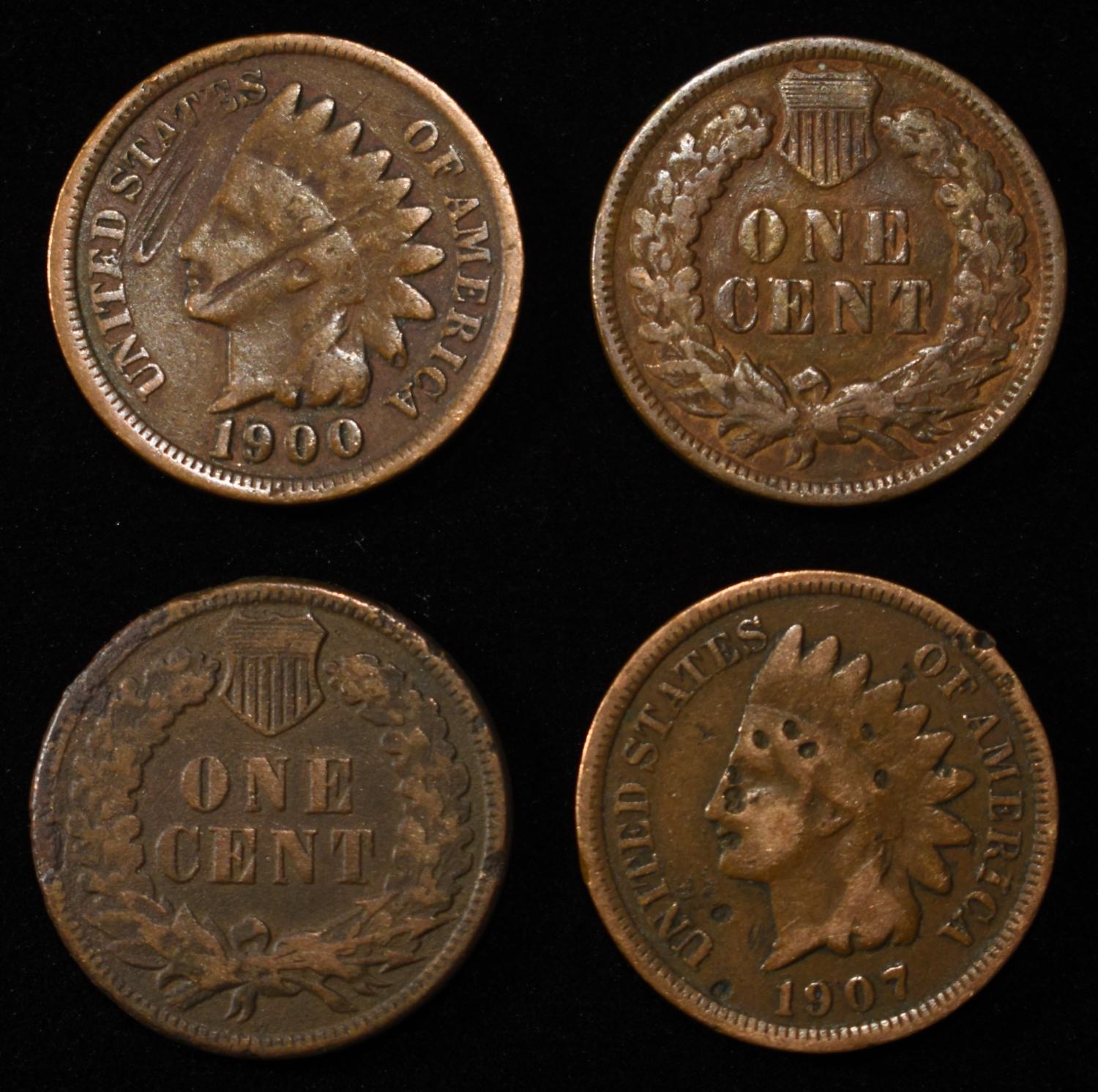 (49) INDIAN CENTS