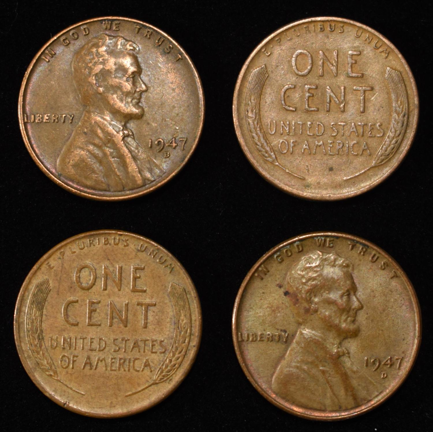 (500) WHEAT CENTS