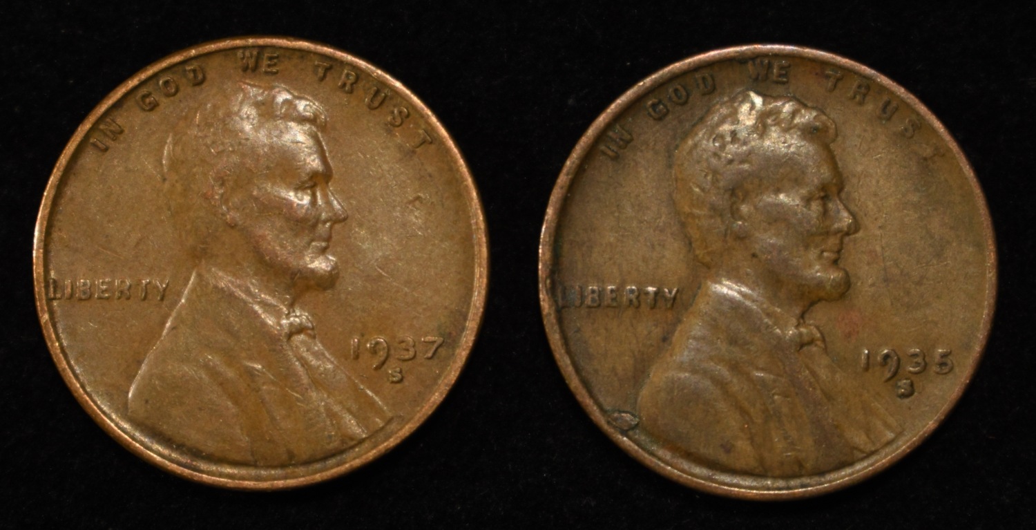 200 "S" MINT WHEAT CENTS
