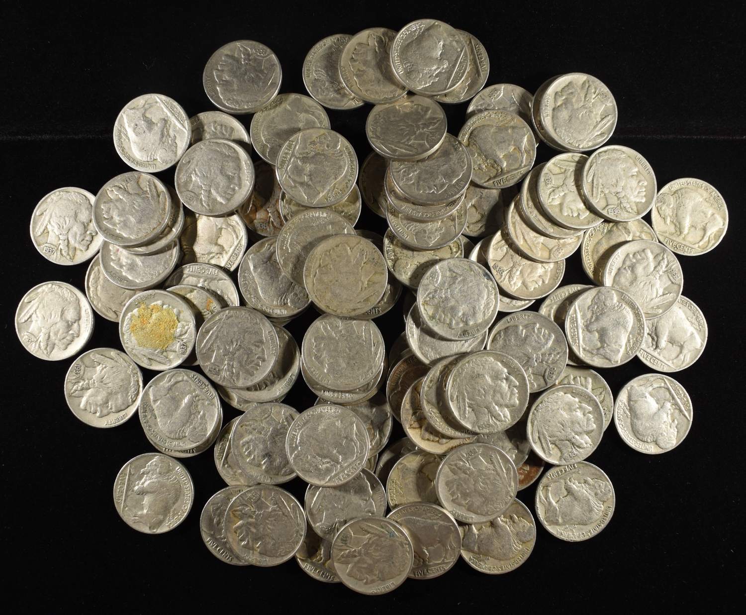 (99) FULL DATE BUFFALO NICKELS