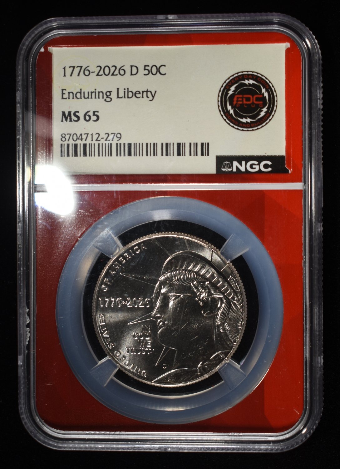 1776-2026-D ENDURING LIBERTY 50C NGC MS65
