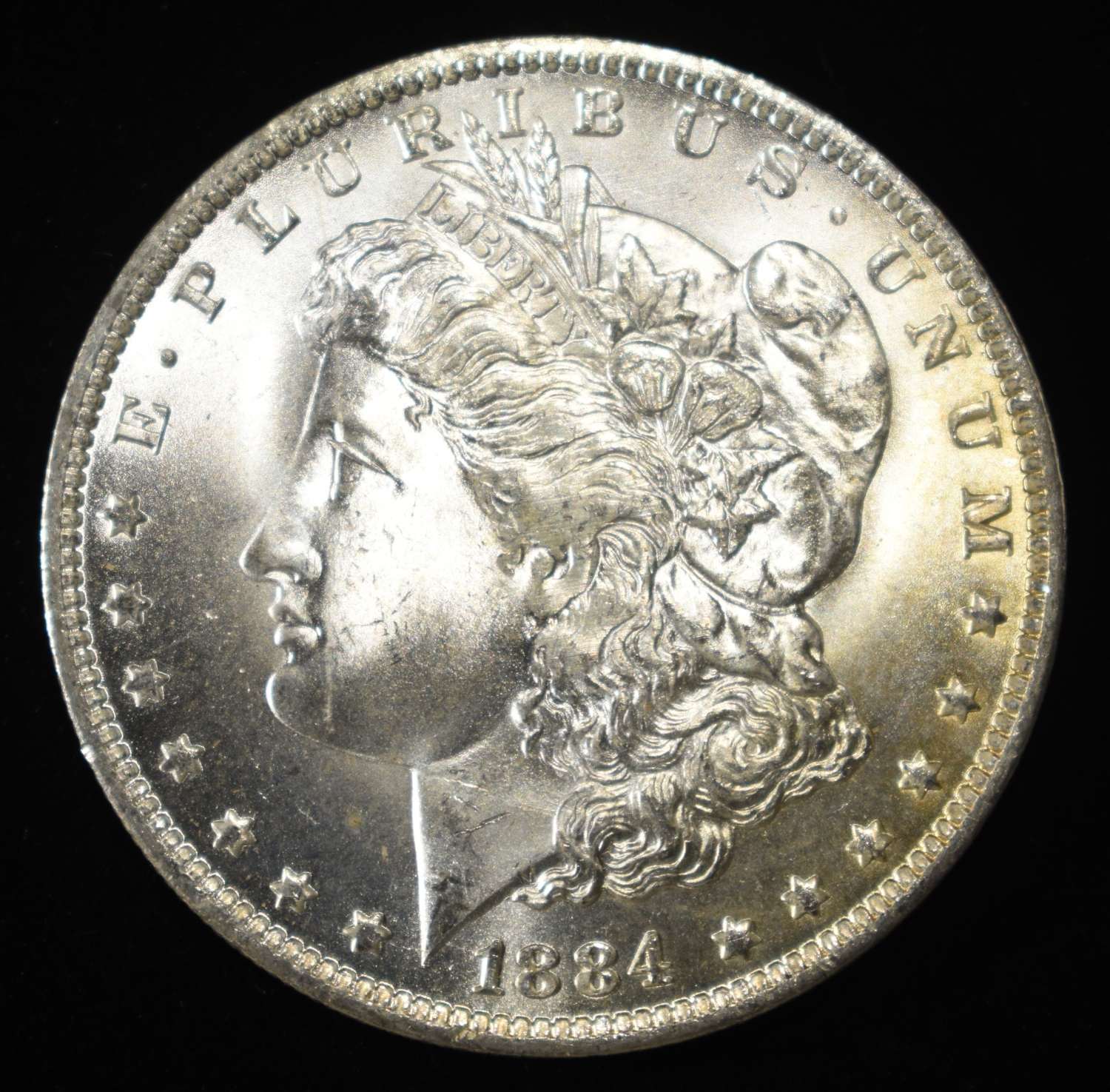 1884-O MORGAN DOLLAR CH BU