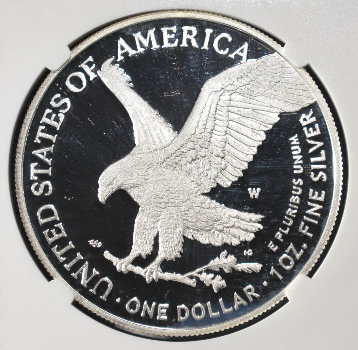 2021-W T-2 PROOF SILVER EAGLE NGC PF70 ULTRA CAMEO