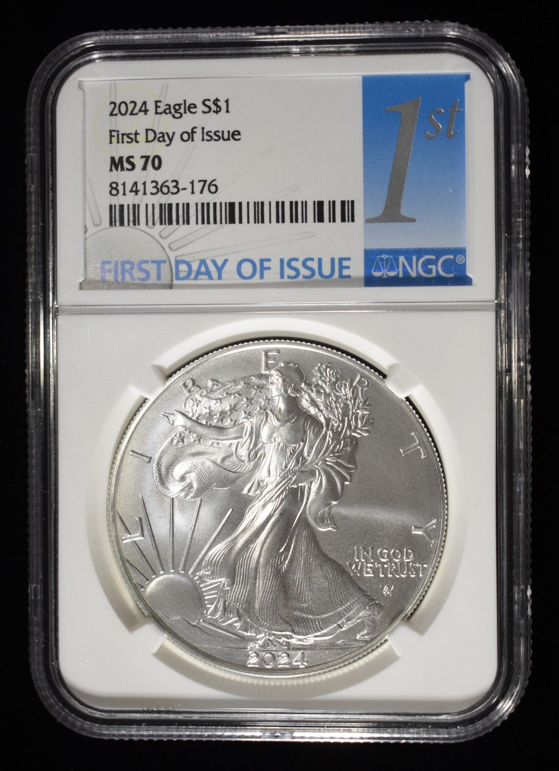 2024 AMERICAN SILVER EAGLE NGC MS70