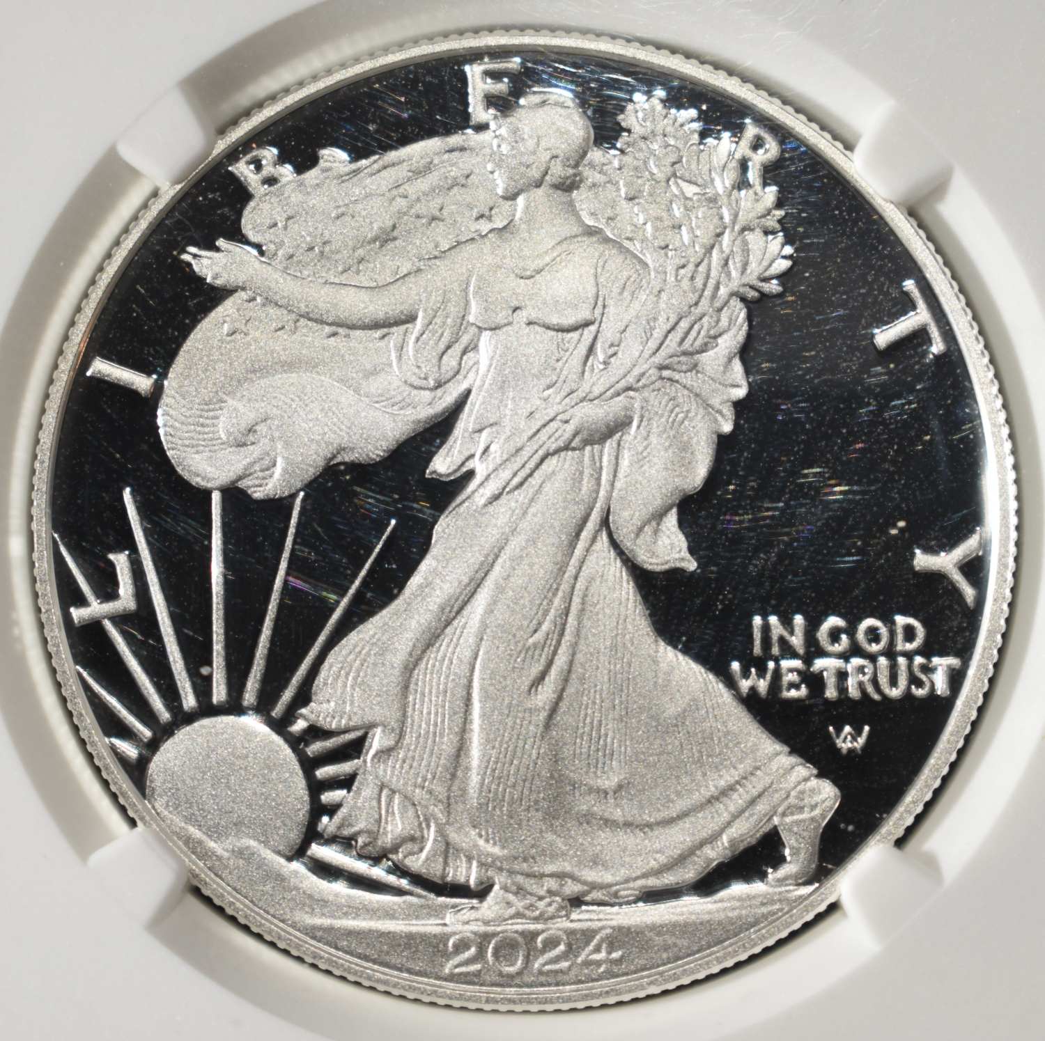 2024-W AMERICAN SILVER EAGLE NGC PF70 ULTRA CAMEO