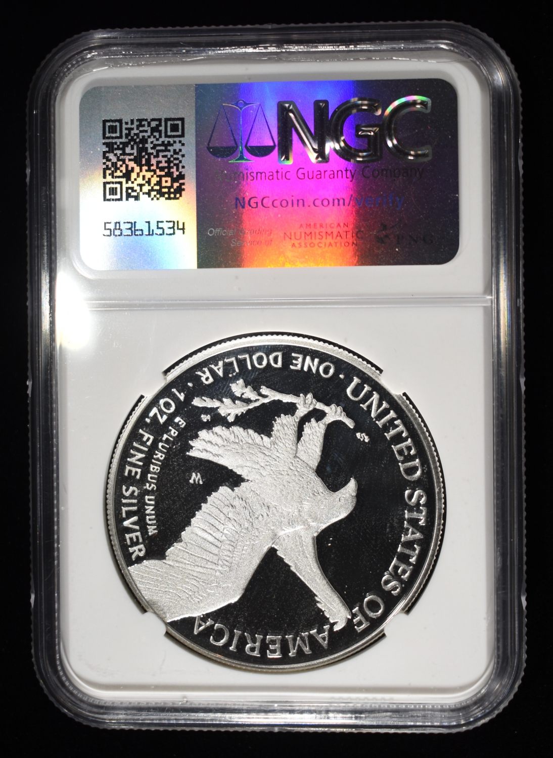 2024-W AMERICAN SILVER EAGLE NGC PF70 ULTRA CAMEO