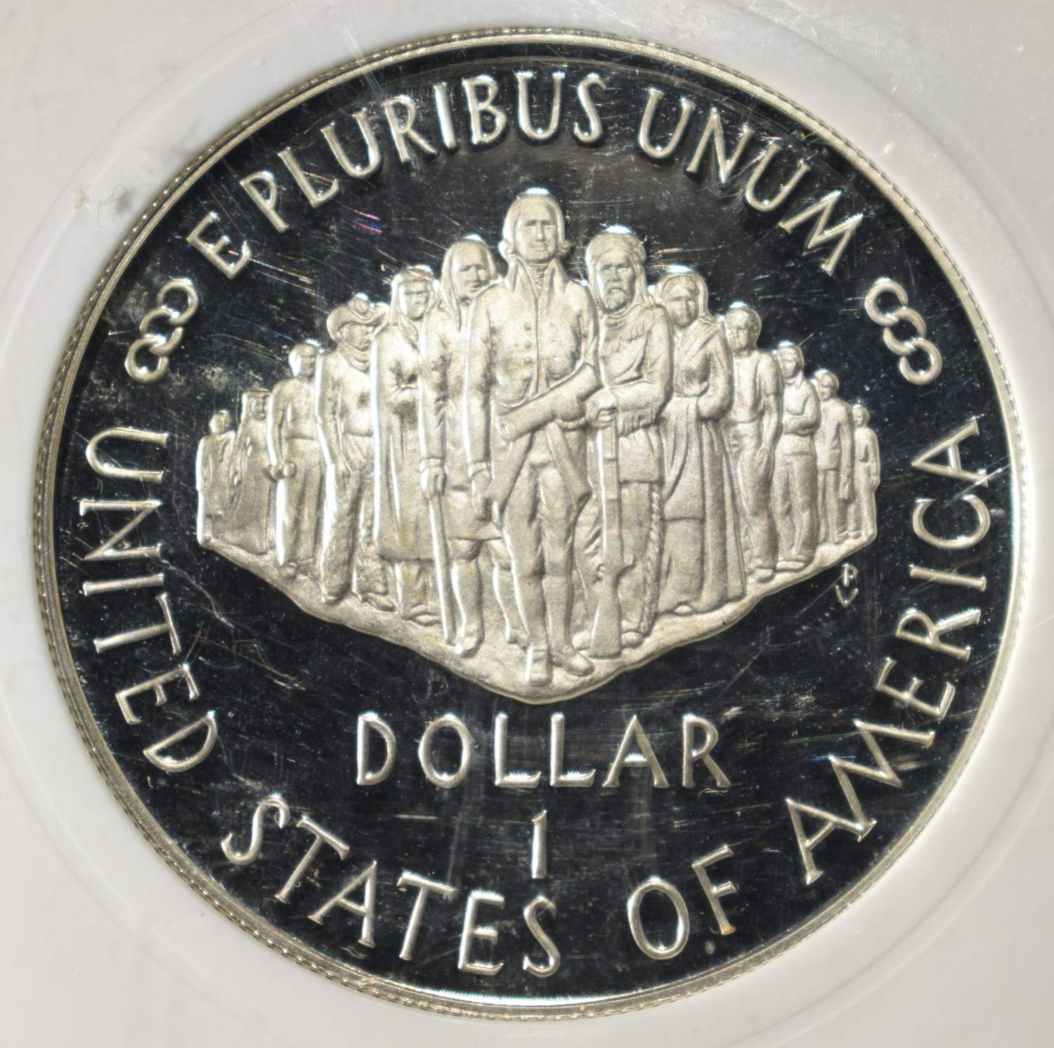 1987-S $1 COMMEM PCI PERFECT GEM PROOF DCAM