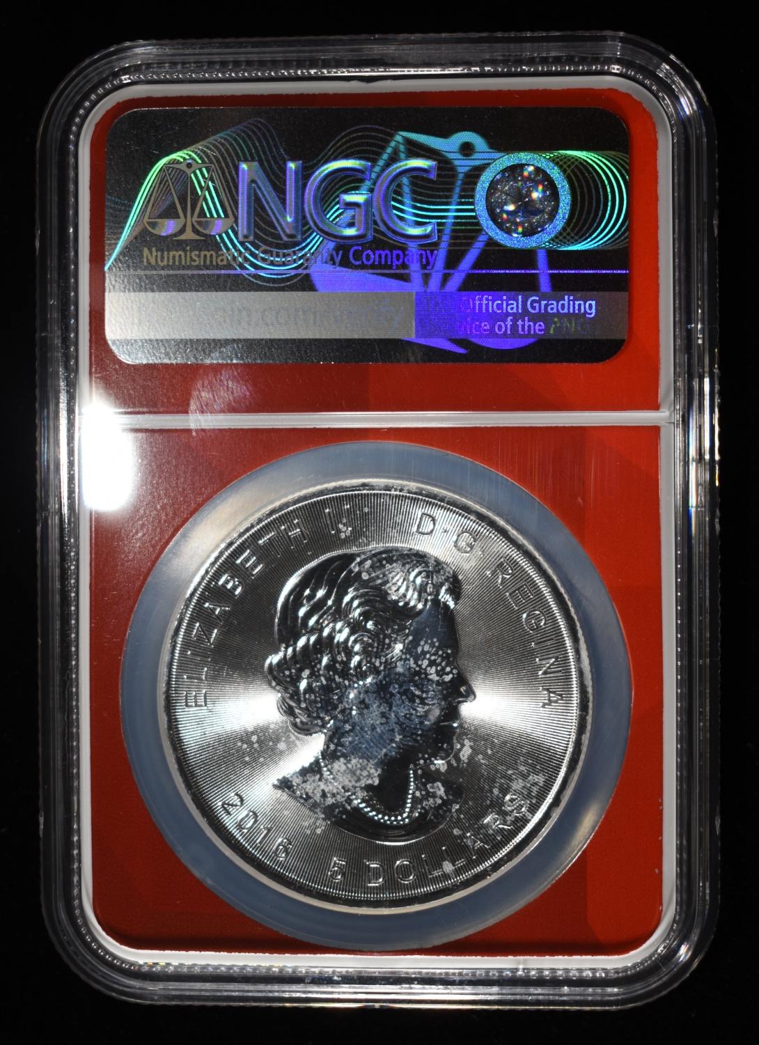 2016 1 OZ SILVER CANADA SUPERMAN NGC MS-69